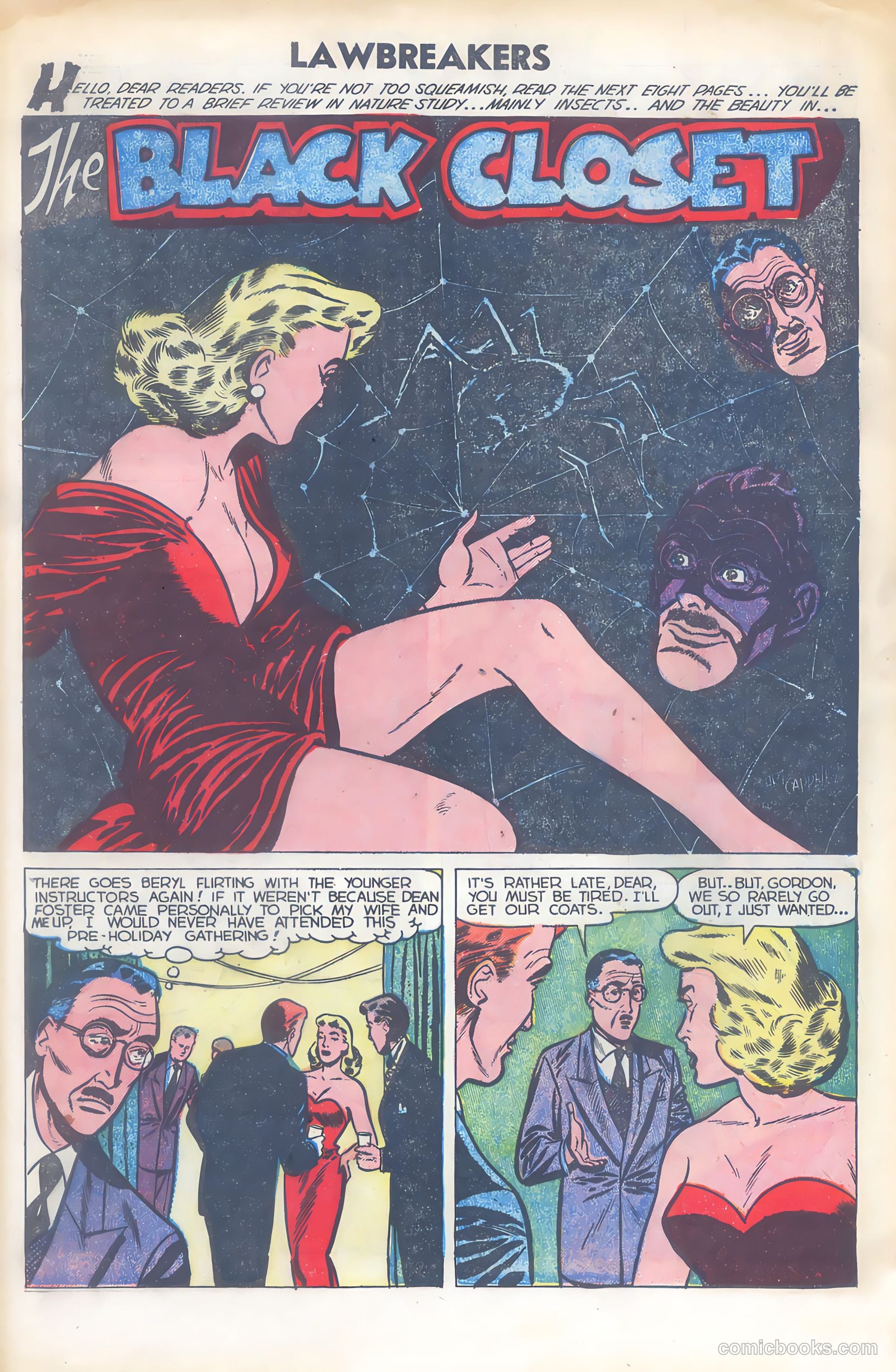 Lawbreakers Suspense Stories #12 — page 3 of 35