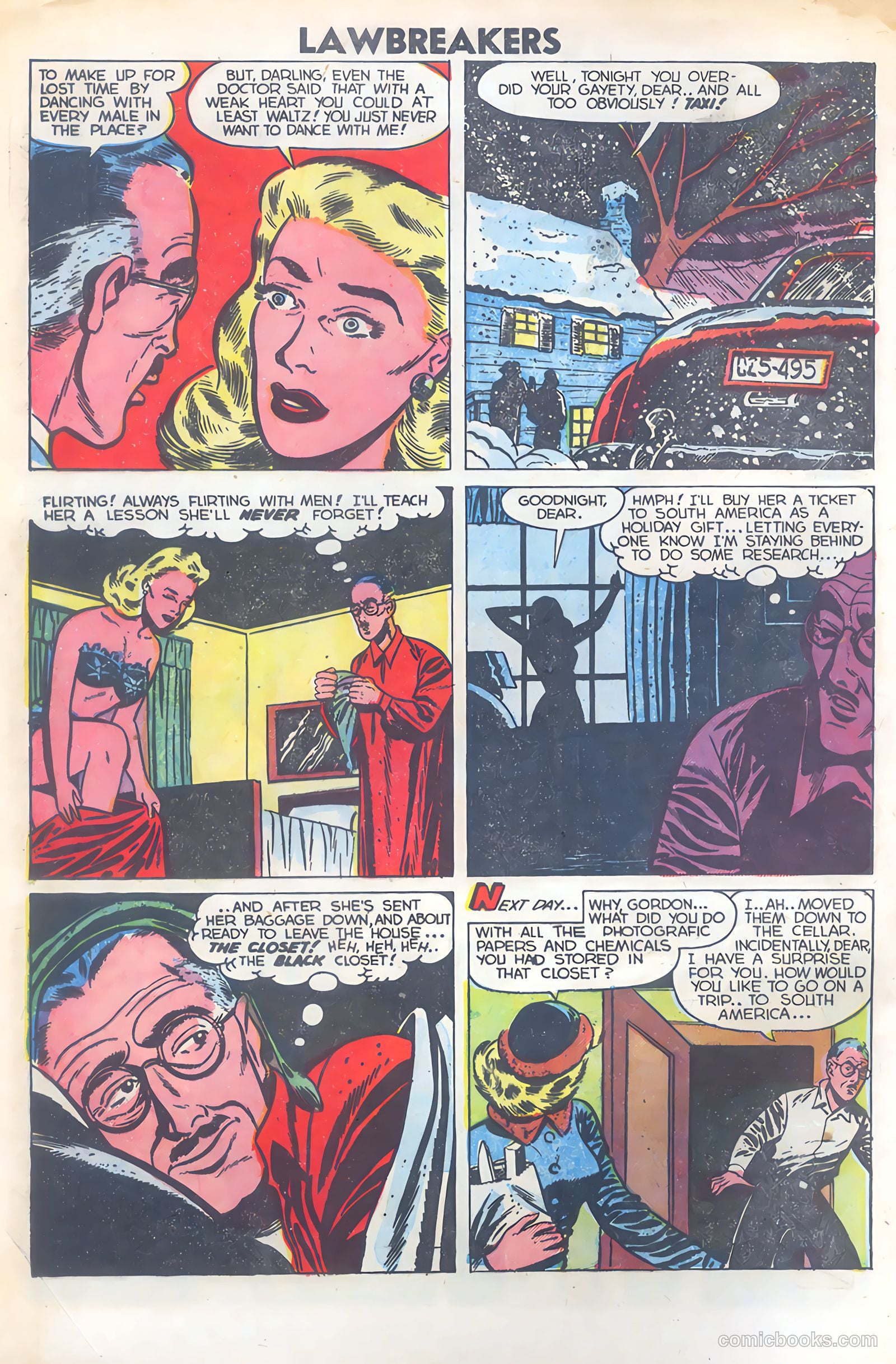 Lawbreakers Suspense Stories #12 — page 4 of 35