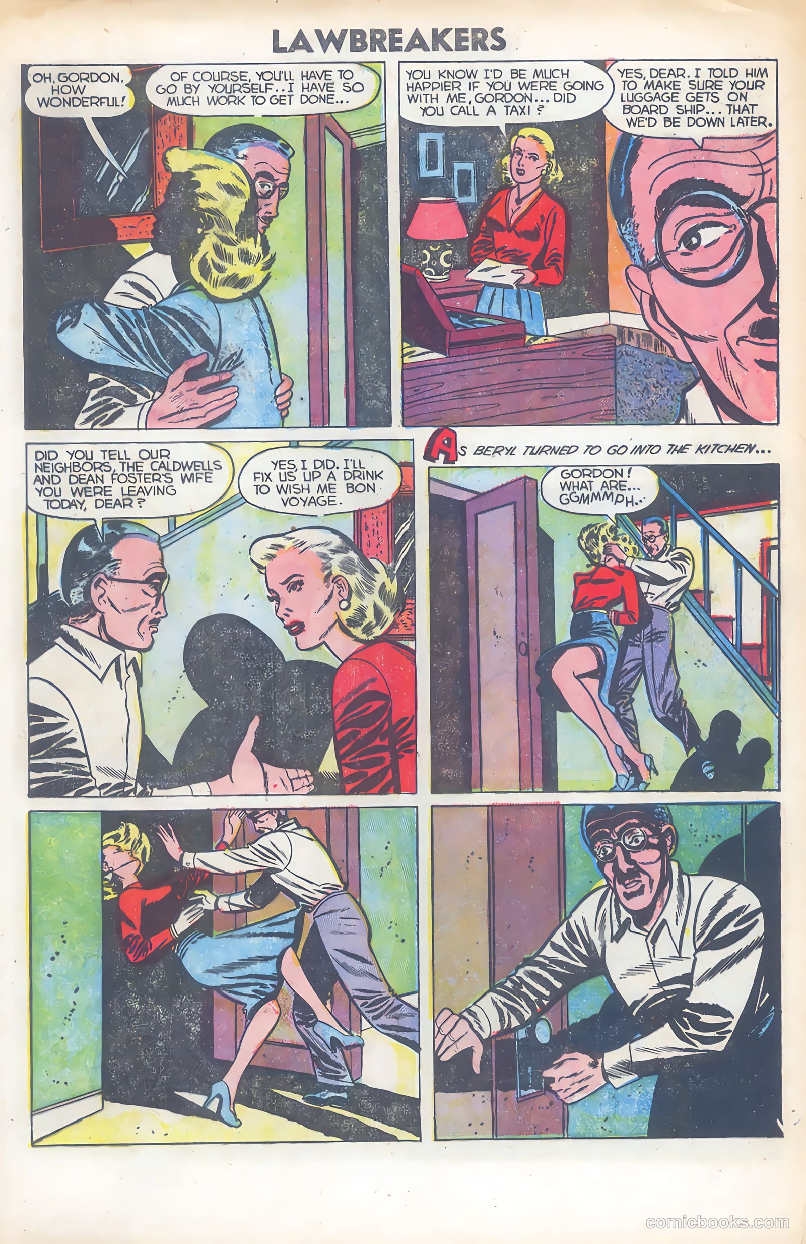 Lawbreakers Suspense Stories #12 — page 5 of 35