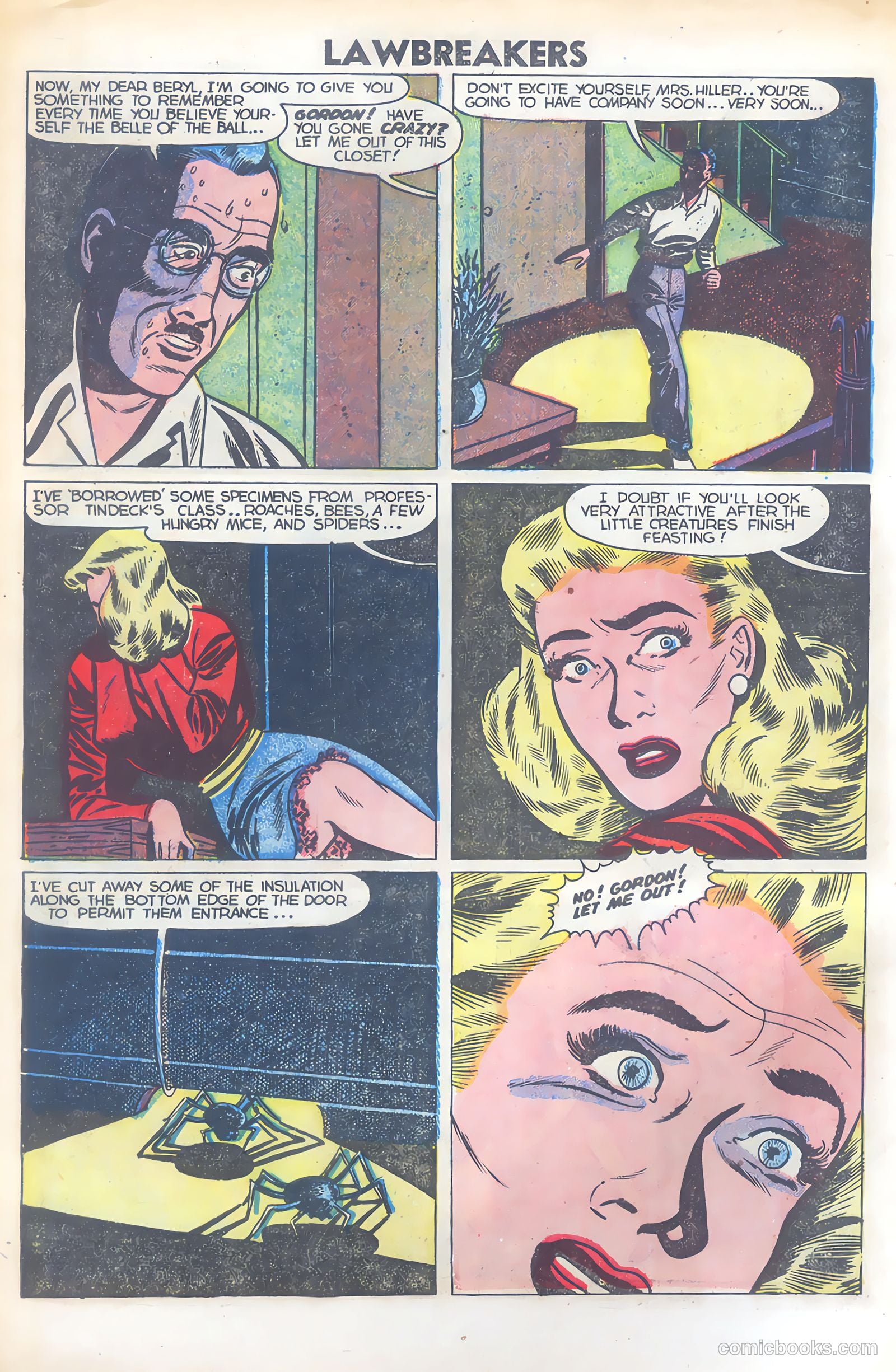 Lawbreakers Suspense Stories #12 — page 6 of 35