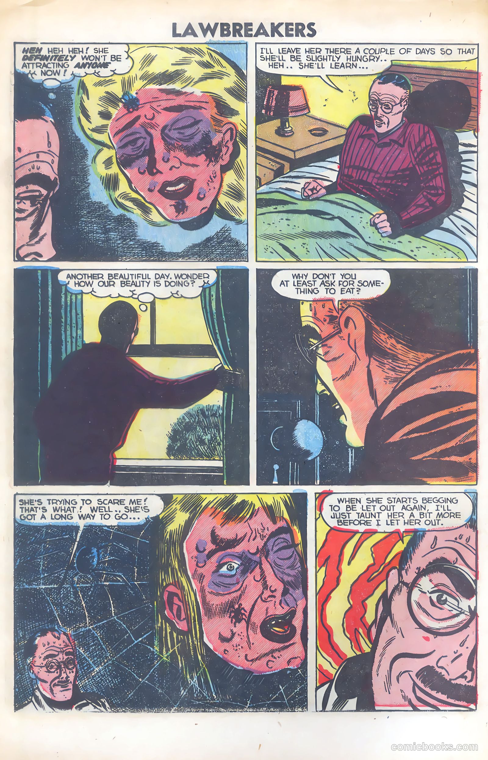 Lawbreakers Suspense Stories #12 — page 8 of 35