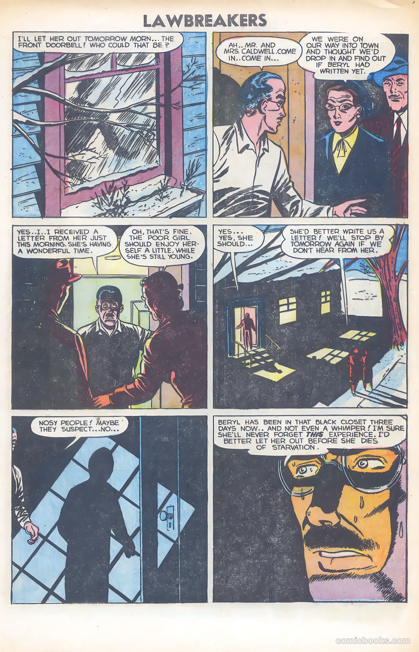 Lawbreakers Suspense Stories #12 — page 9 of 35