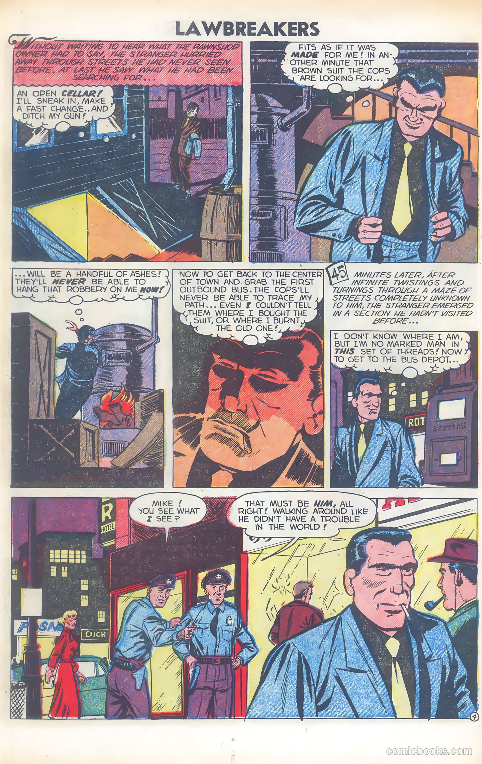 Lawbreakers Suspense Stories #12 — page 14 of 35