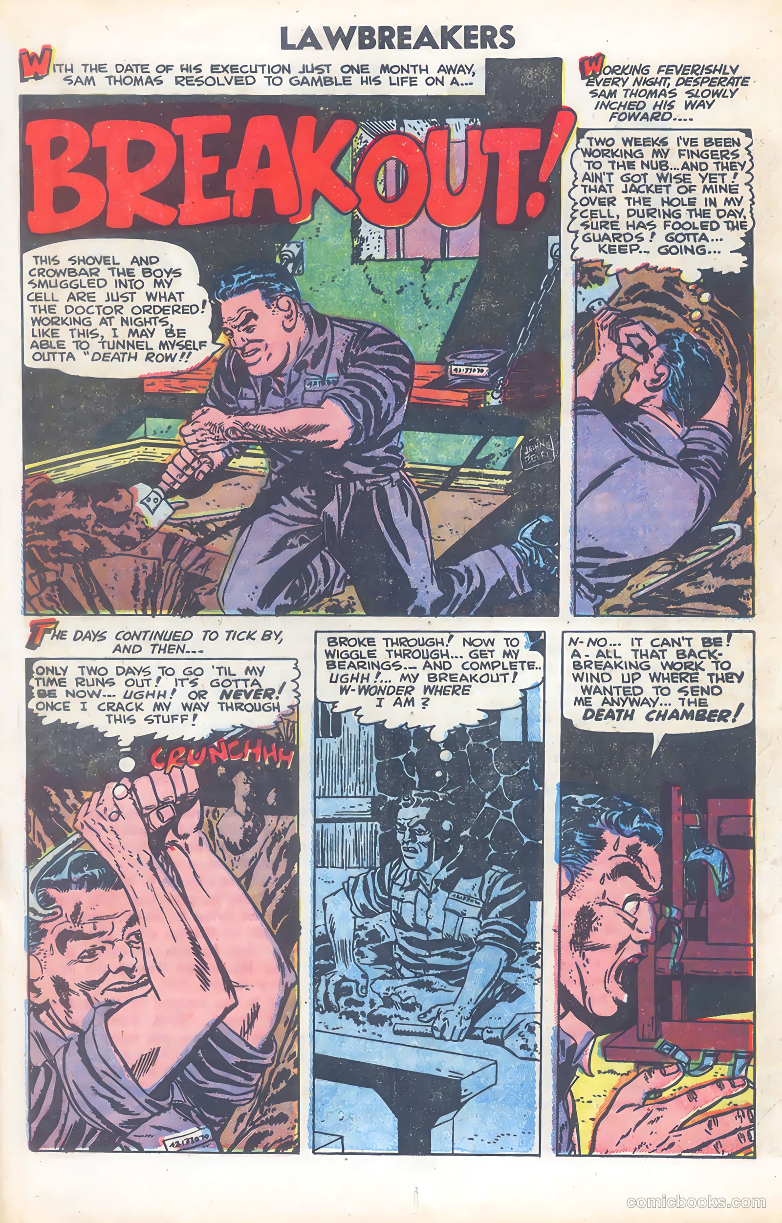 Lawbreakers Suspense Stories #12 — page 17 of 35