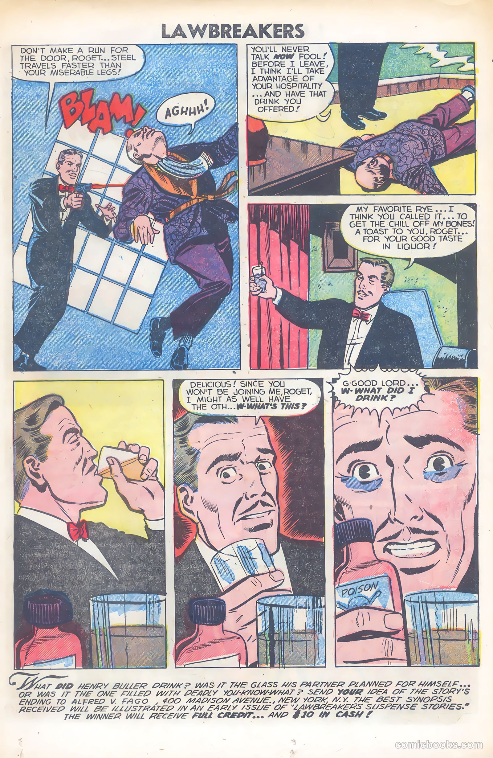 Lawbreakers Suspense Stories #12 — page 23 of 35