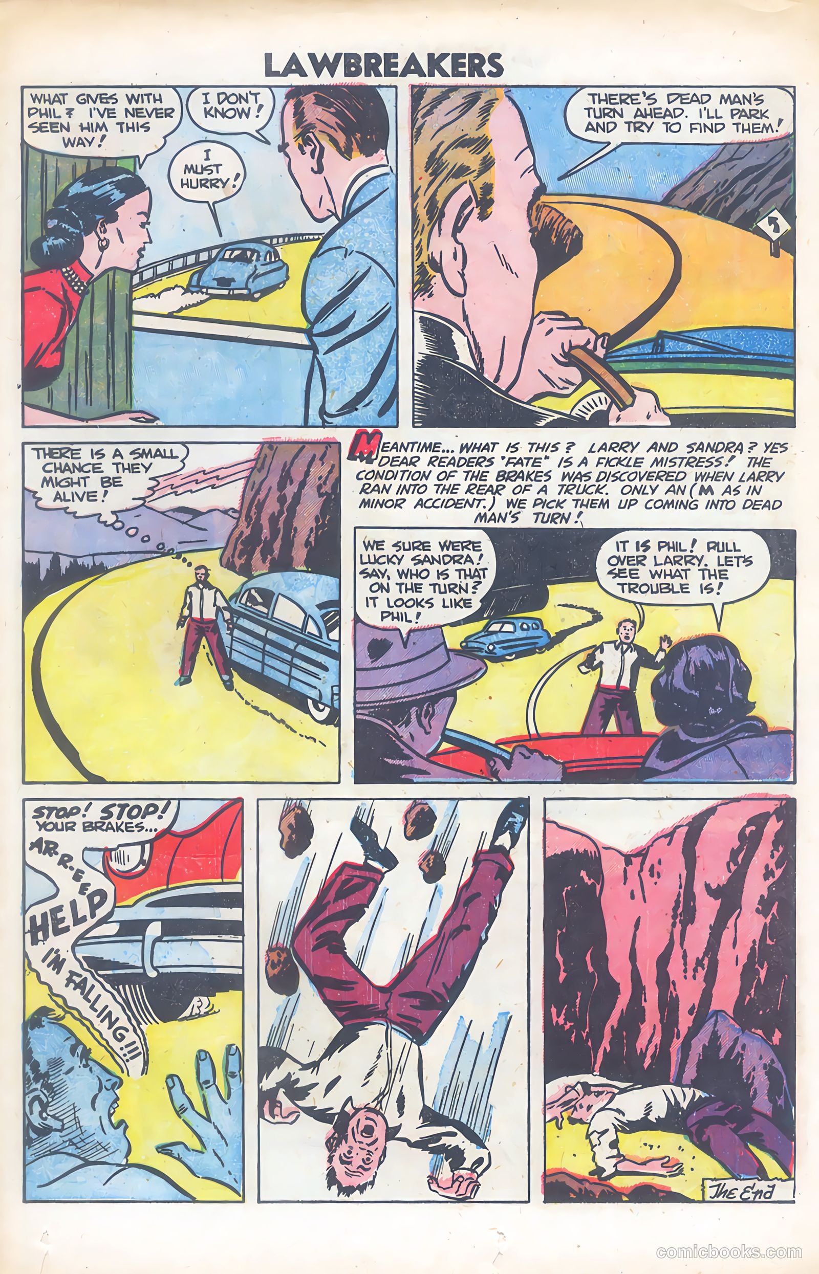 Lawbreakers Suspense Stories #12 — page 25 of 35