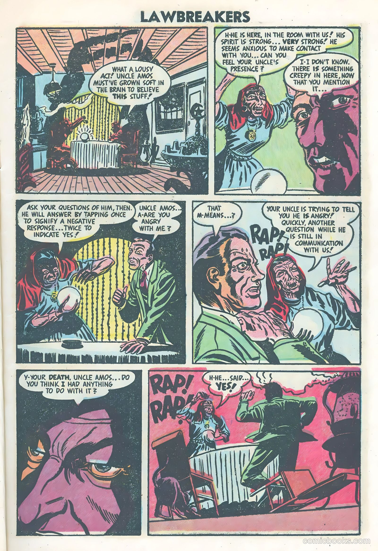 Lawbreakers Suspense Stories #13 — page 7 of 36