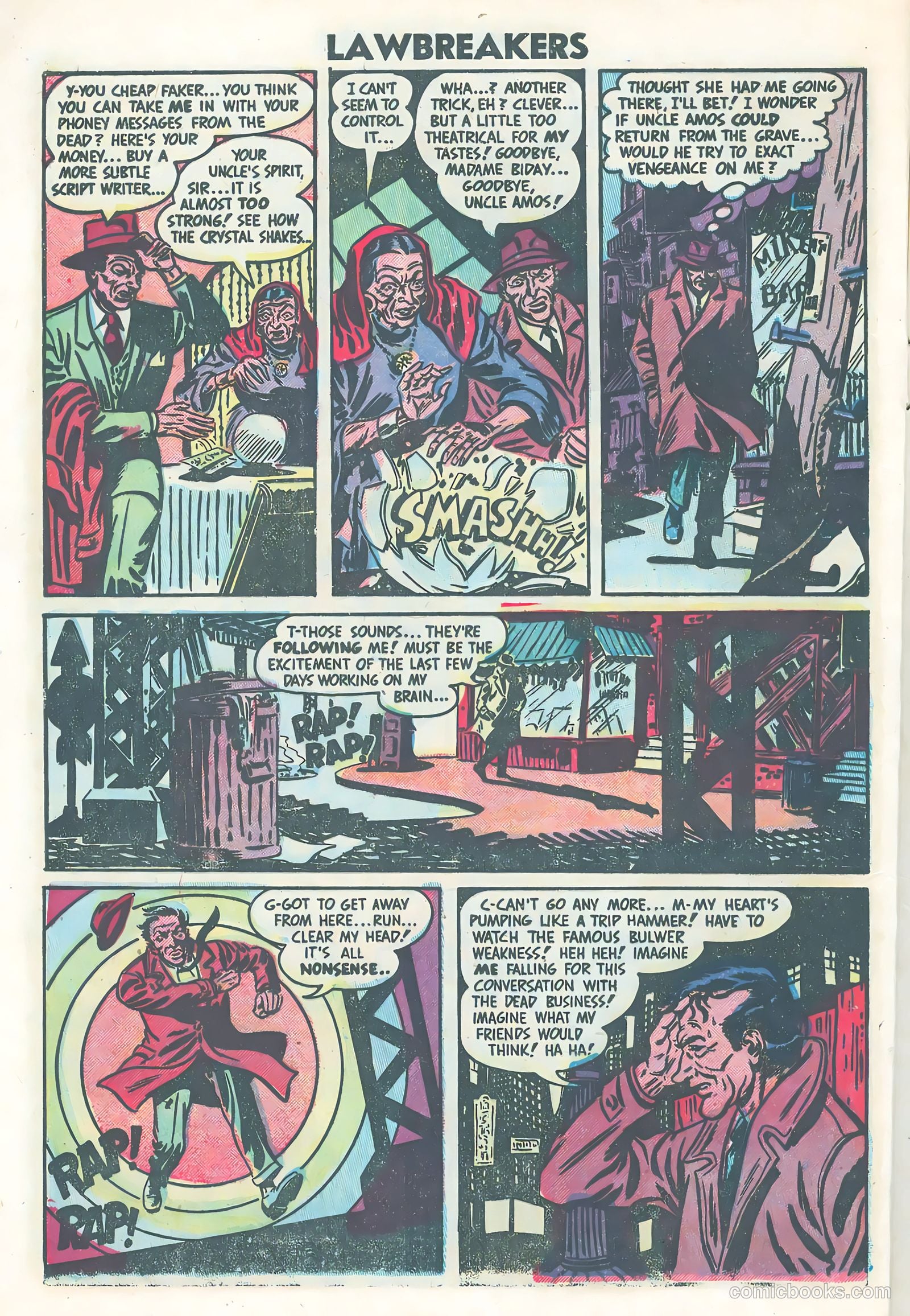 Lawbreakers Suspense Stories #13 — page 8 of 36