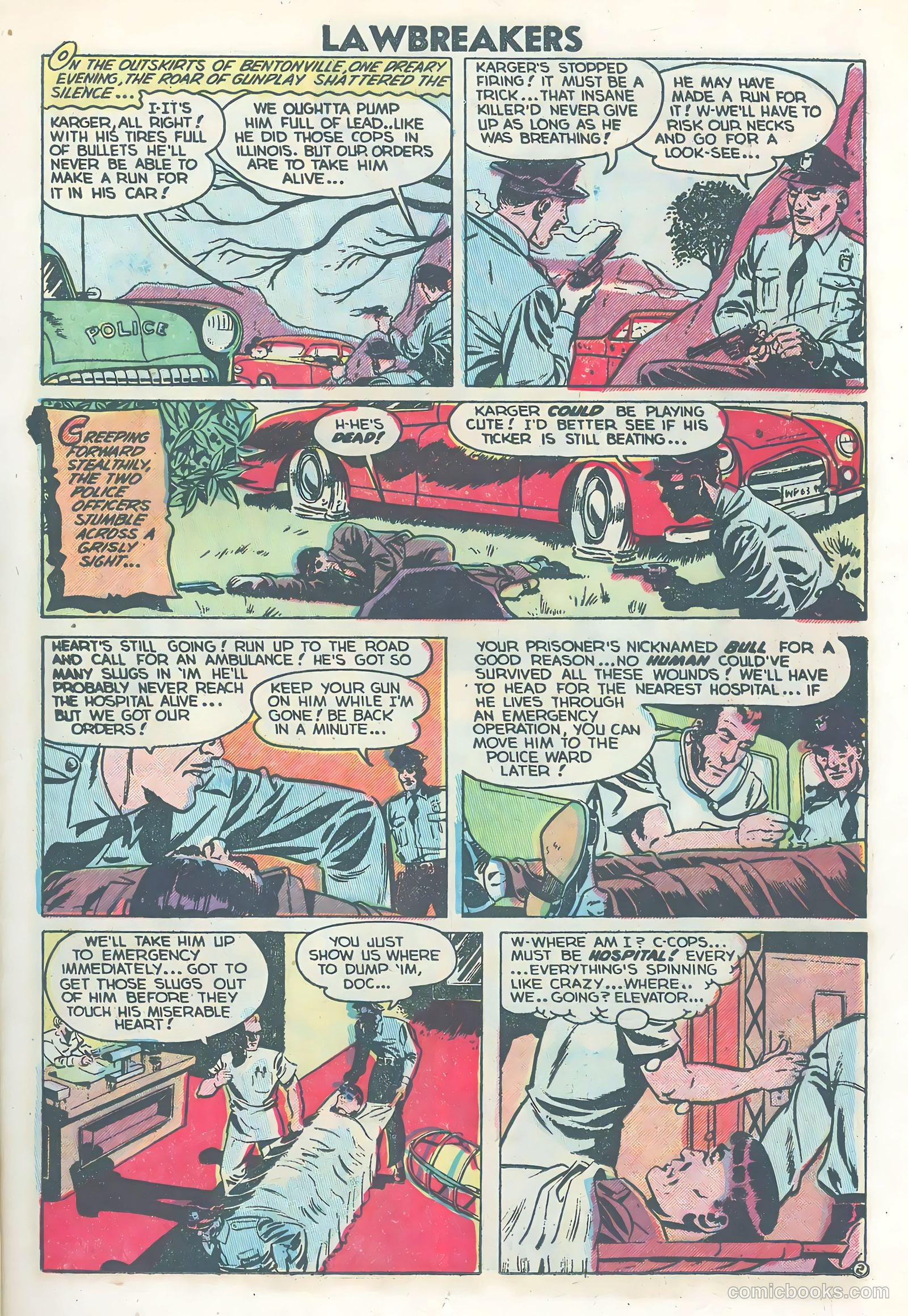 Lawbreakers Suspense Stories #13 — page 11 of 36