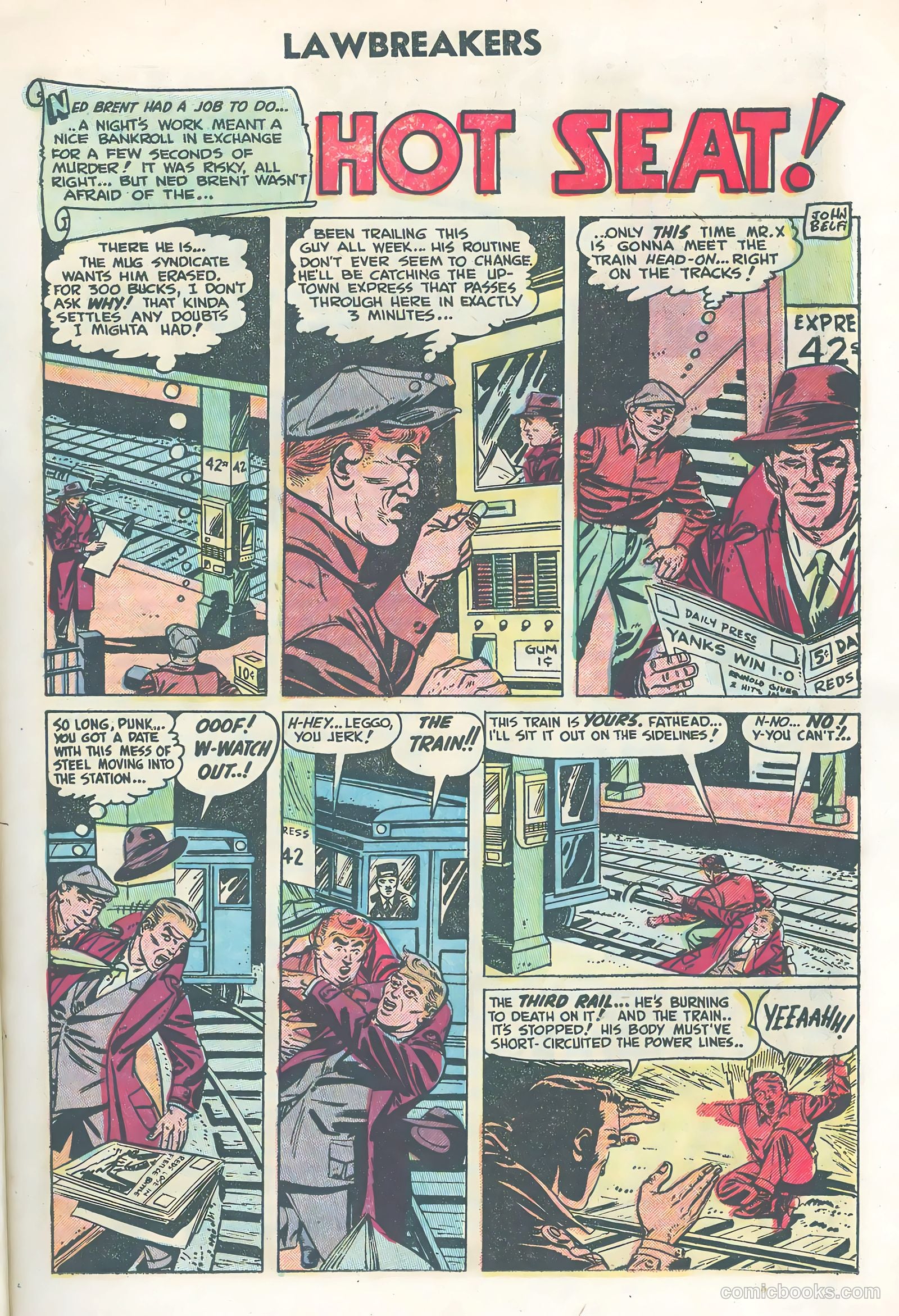 Lawbreakers Suspense Stories #13 — page 15 of 36