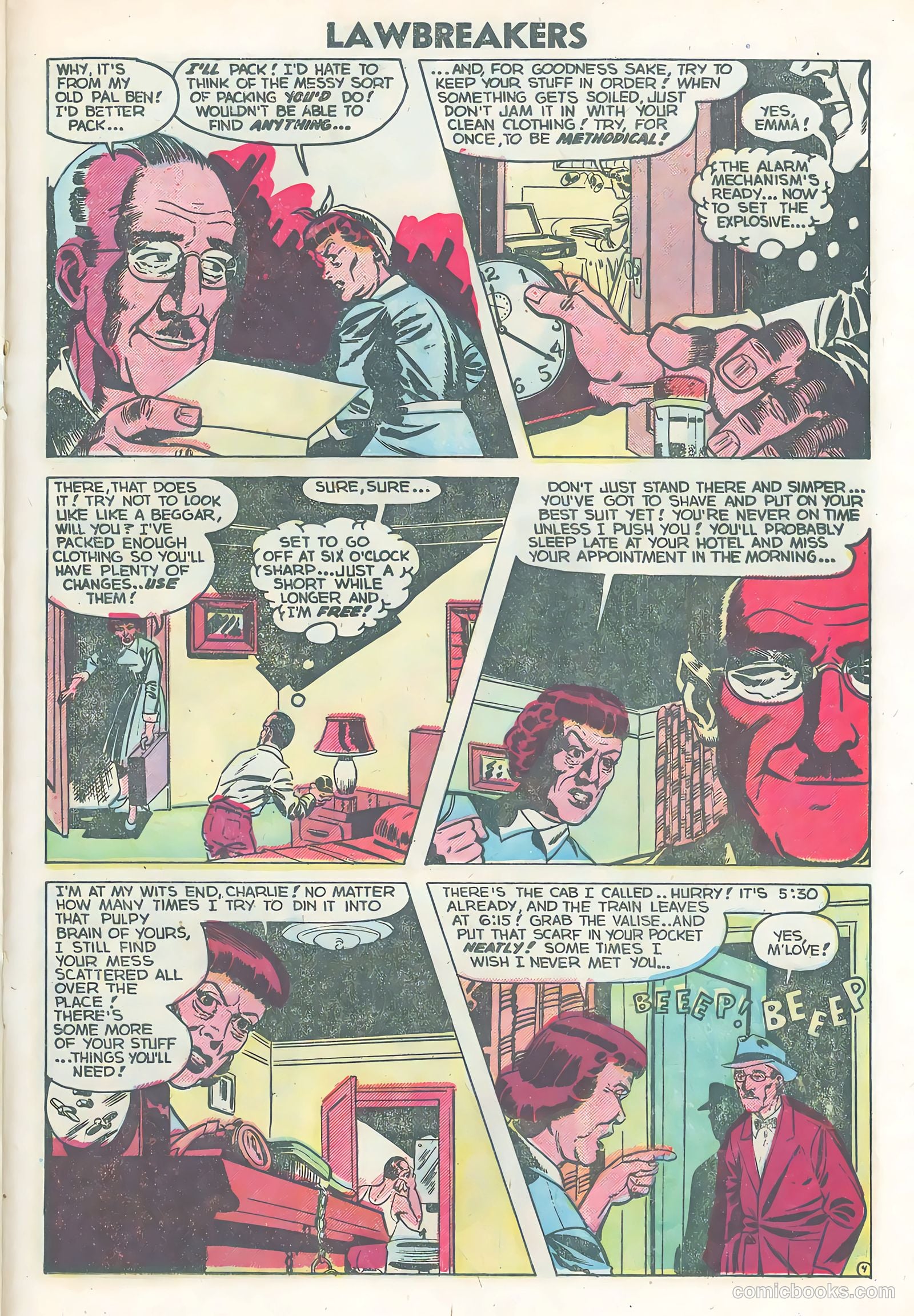 Lawbreakers Suspense Stories #13 — page 21 of 36