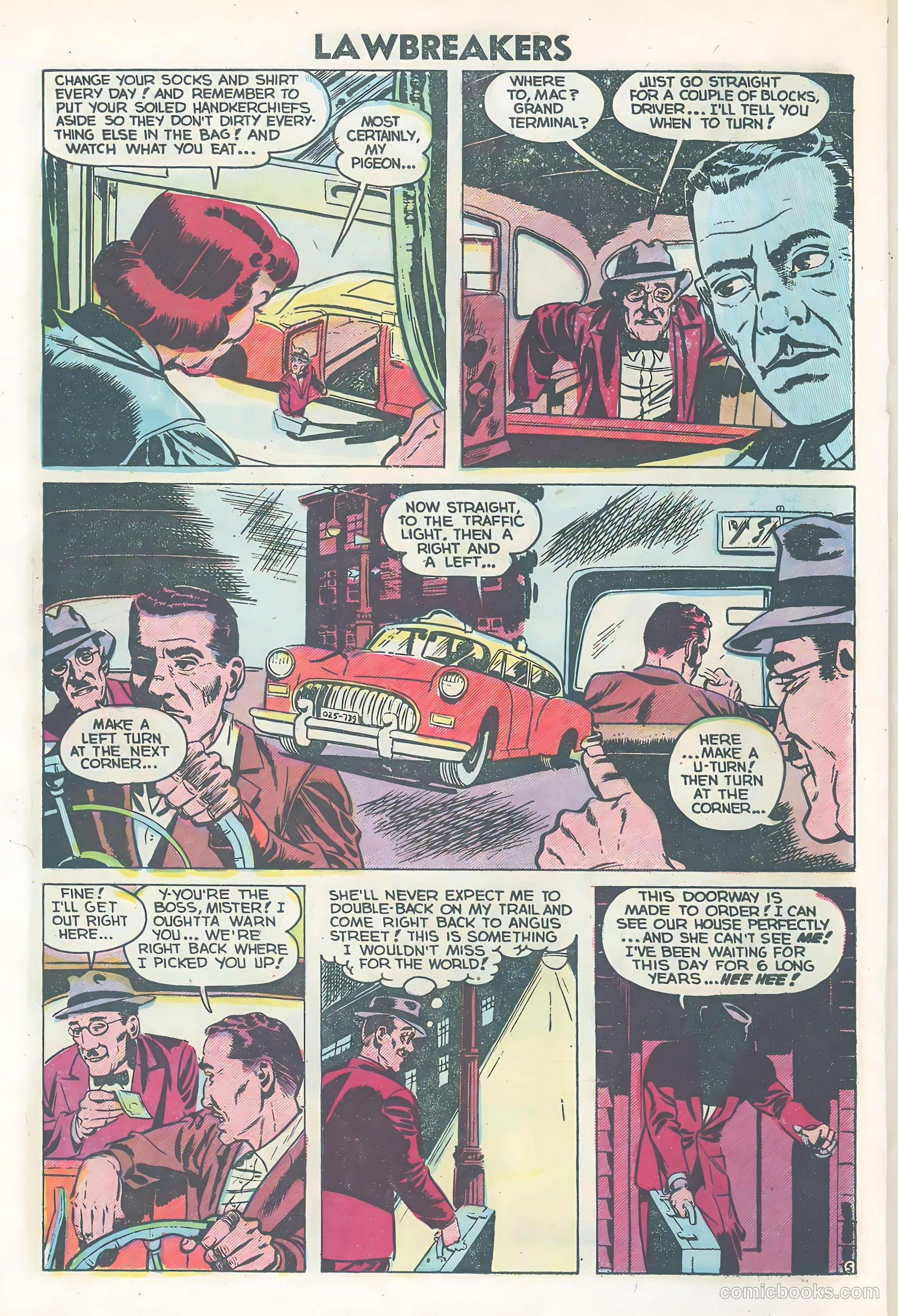 Lawbreakers Suspense Stories #13 — page 22 of 36