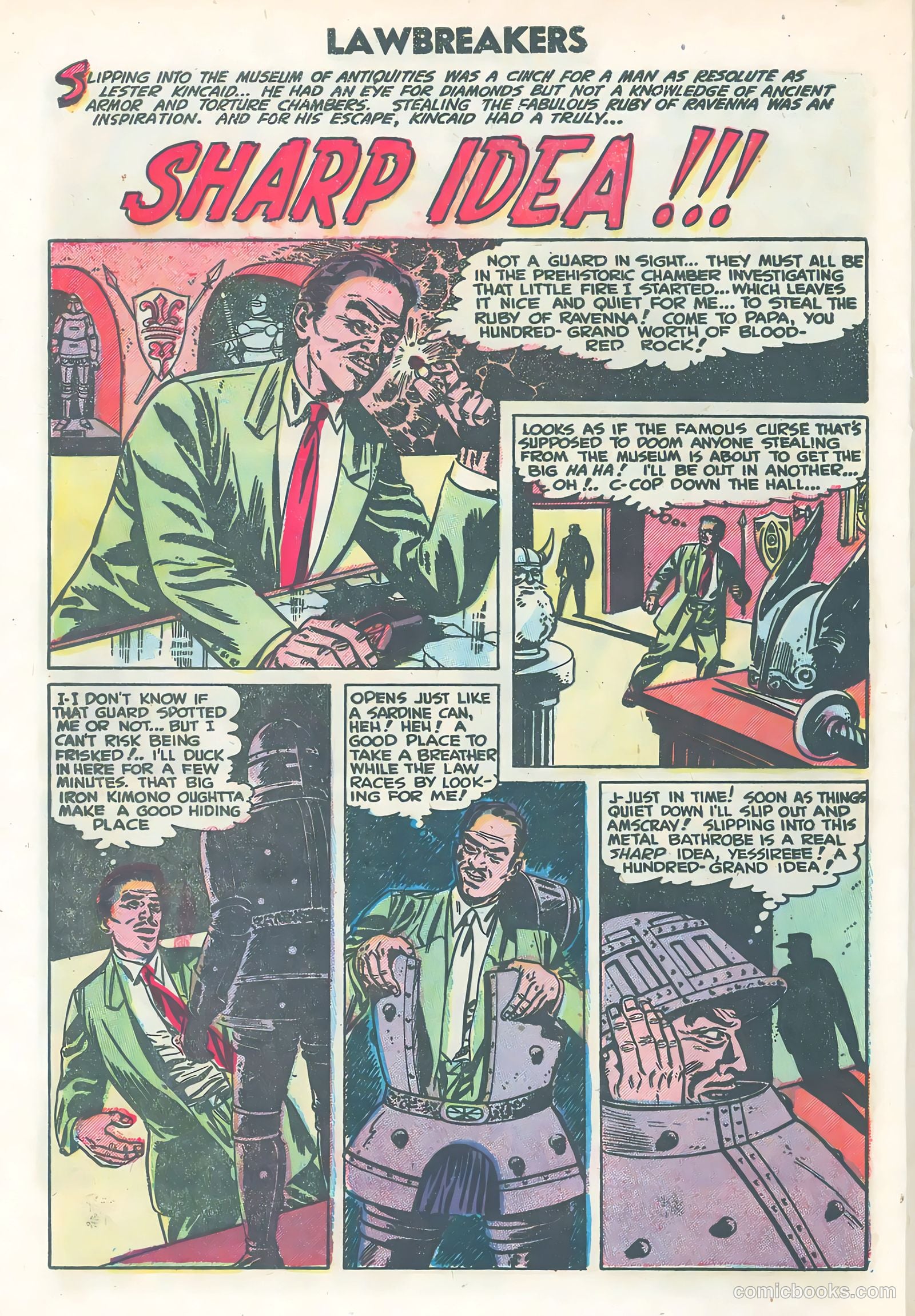 Lawbreakers Suspense Stories #13 — page 24 of 36
