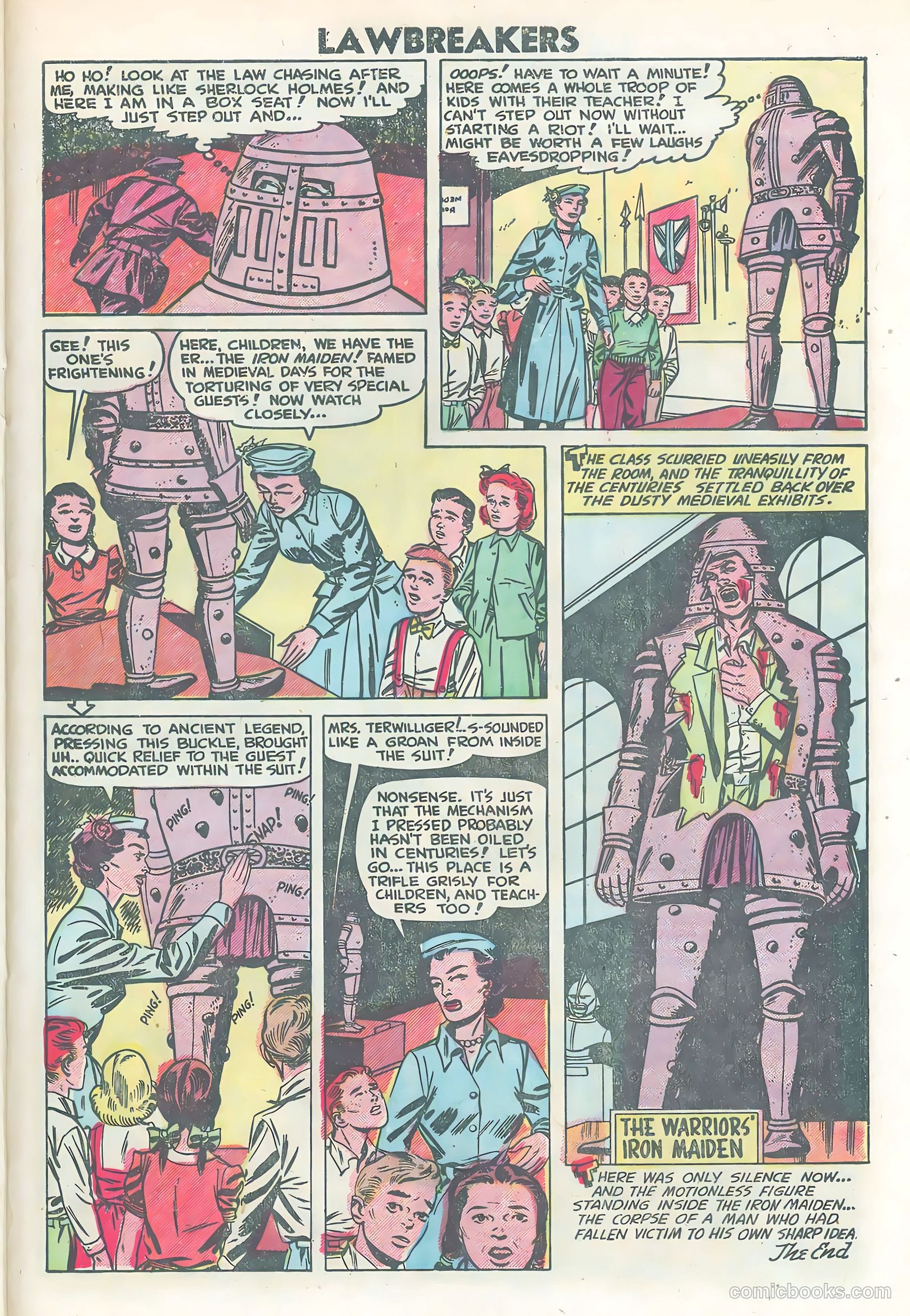 Lawbreakers Suspense Stories #13 — page 25 of 36