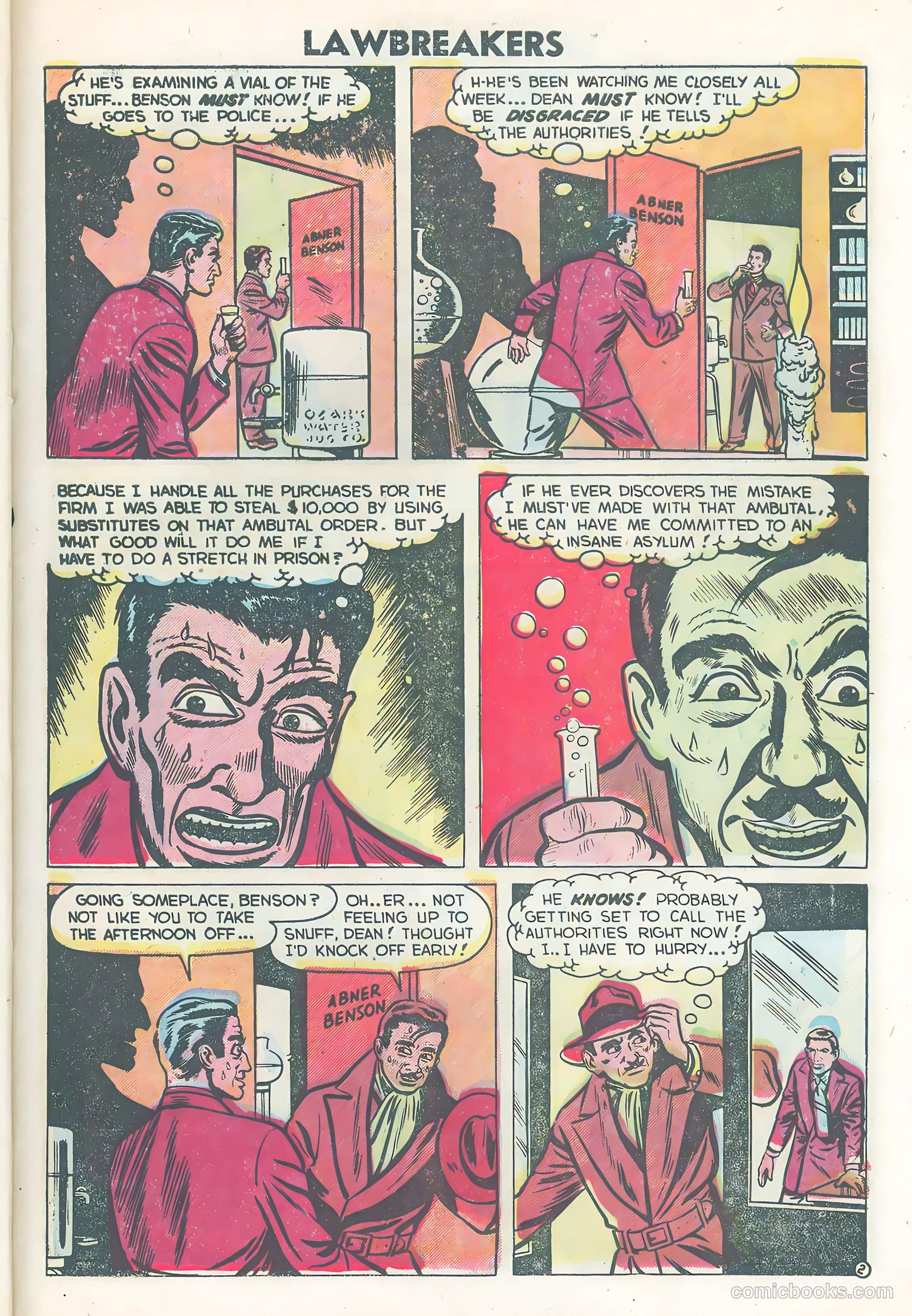 Lawbreakers Suspense Stories #13 — page 27 of 36