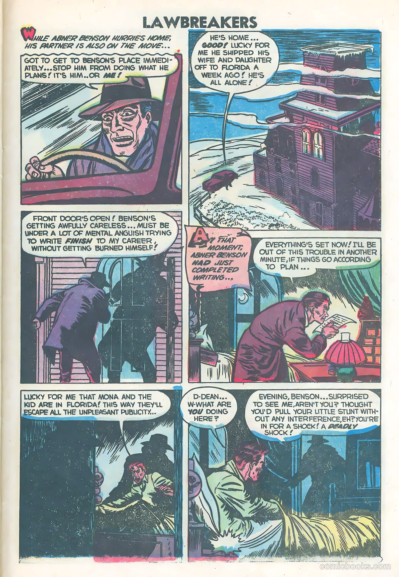 Lawbreakers Suspense Stories #13 — page 29 of 36