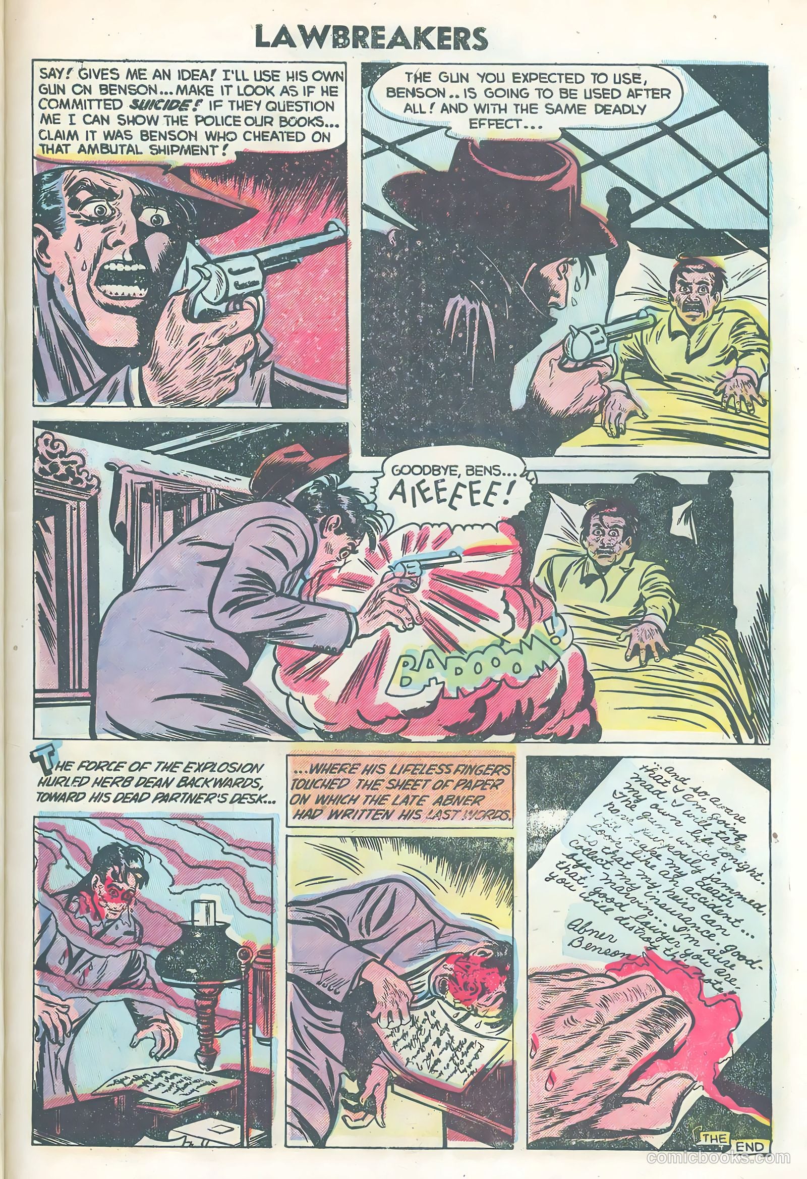 Lawbreakers Suspense Stories #13 — page 31 of 36