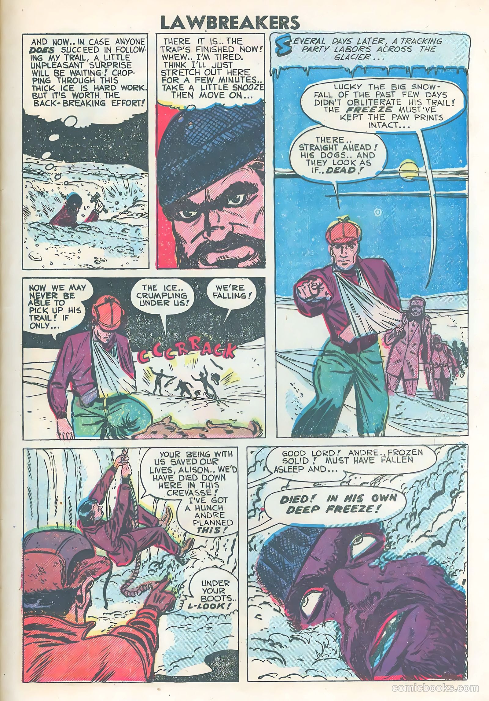 Lawbreakers Suspense Stories #13 — page 33 of 36