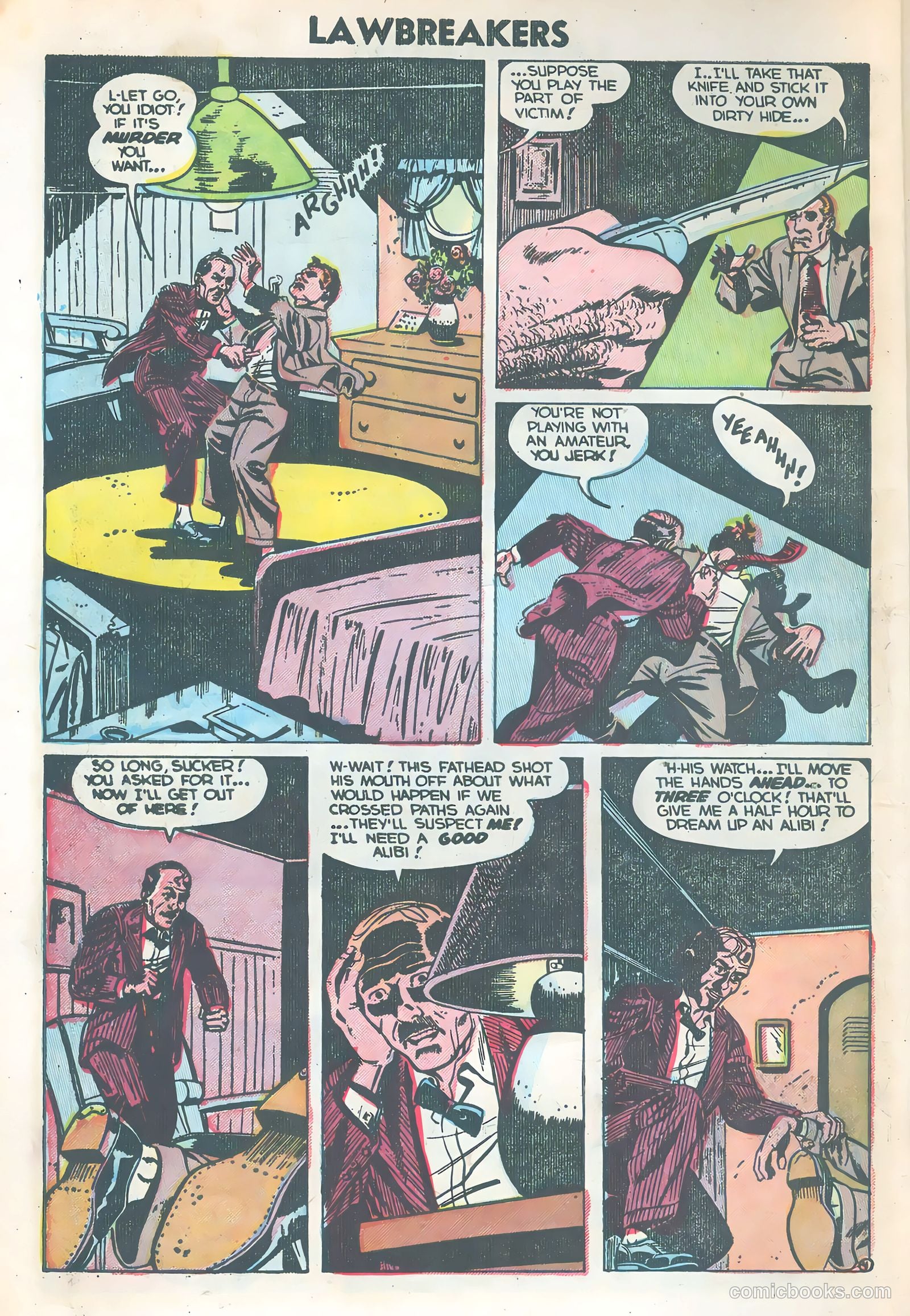 Lawbreakers Suspense Stories #14 — page 6 of 36