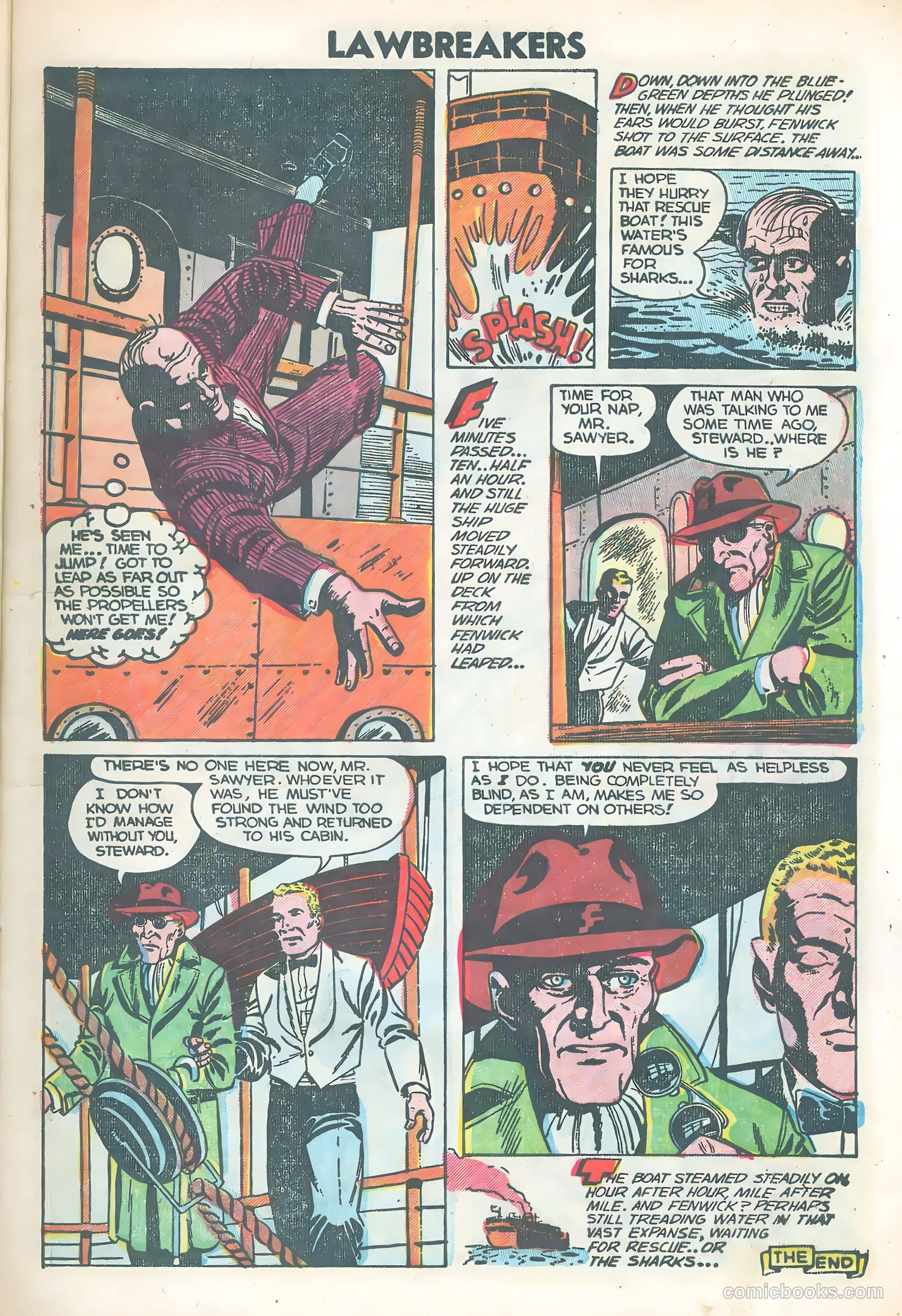 Lawbreakers Suspense Stories #14 — page 9 of 36