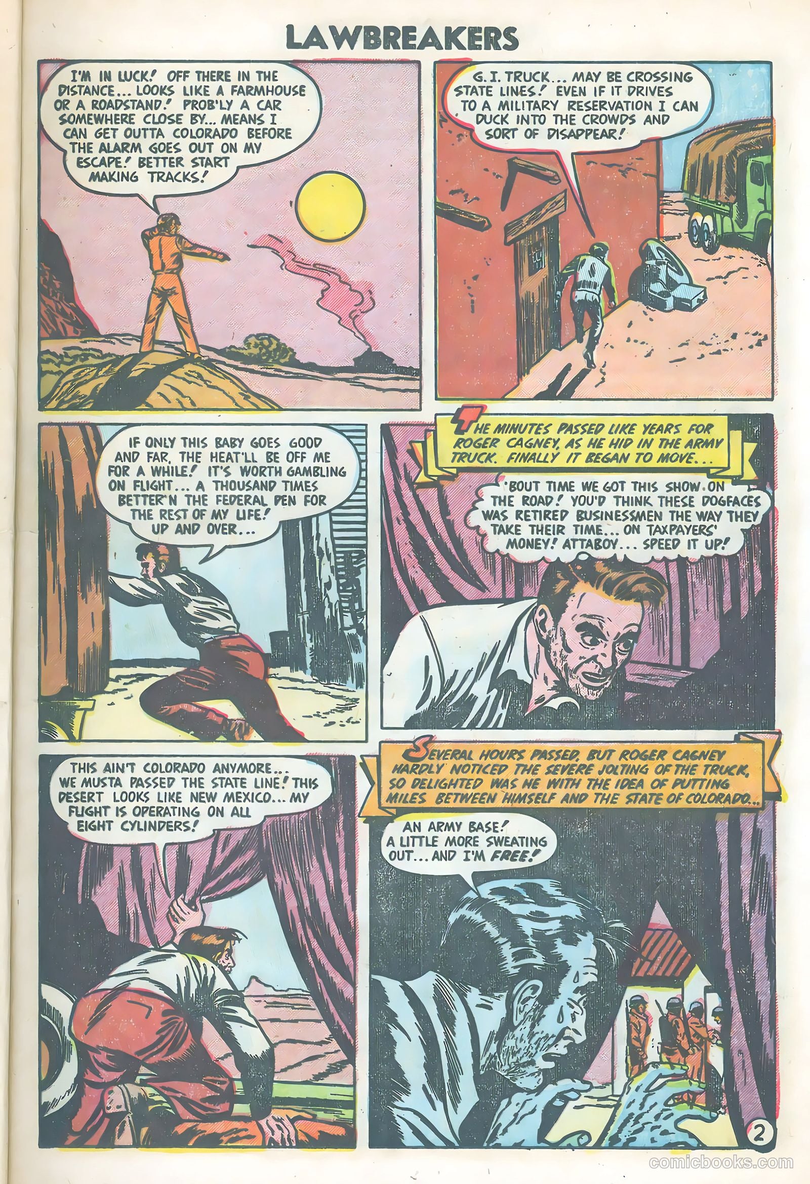 Lawbreakers Suspense Stories #14 — page 13 of 36
