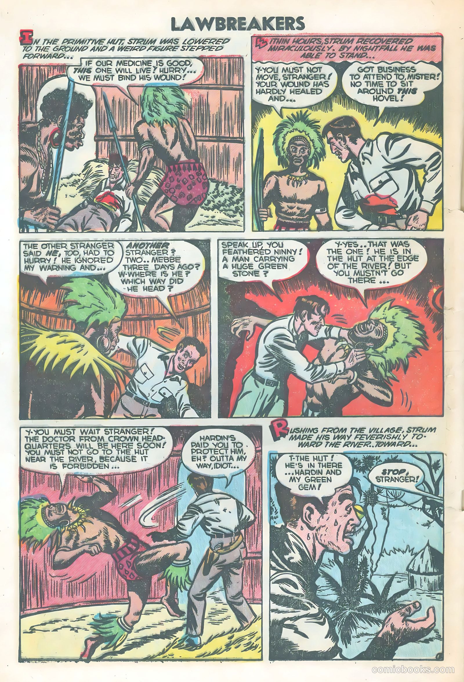 Lawbreakers Suspense Stories #14 — page 20 of 36