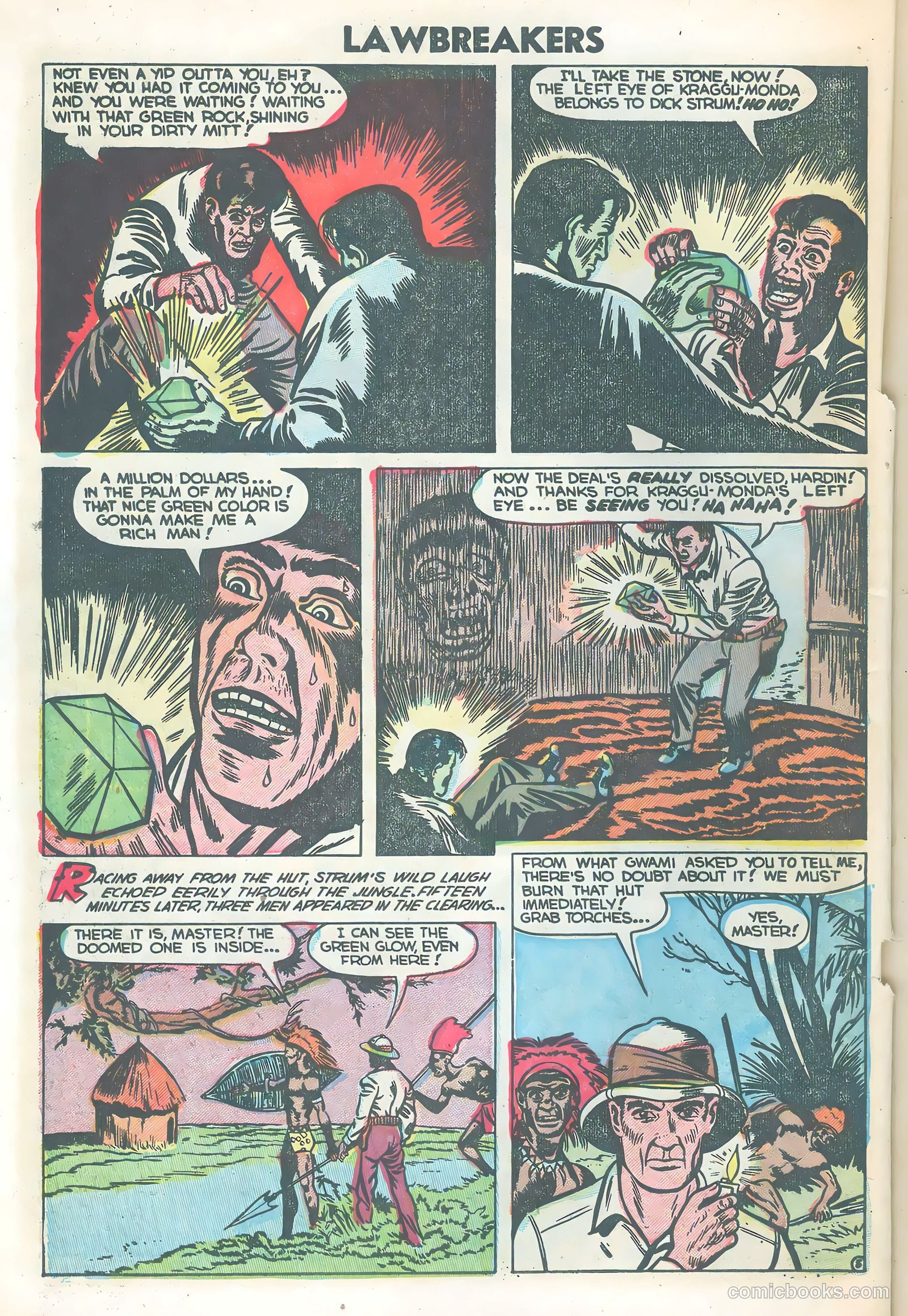 Lawbreakers Suspense Stories #14 — page 22 of 36