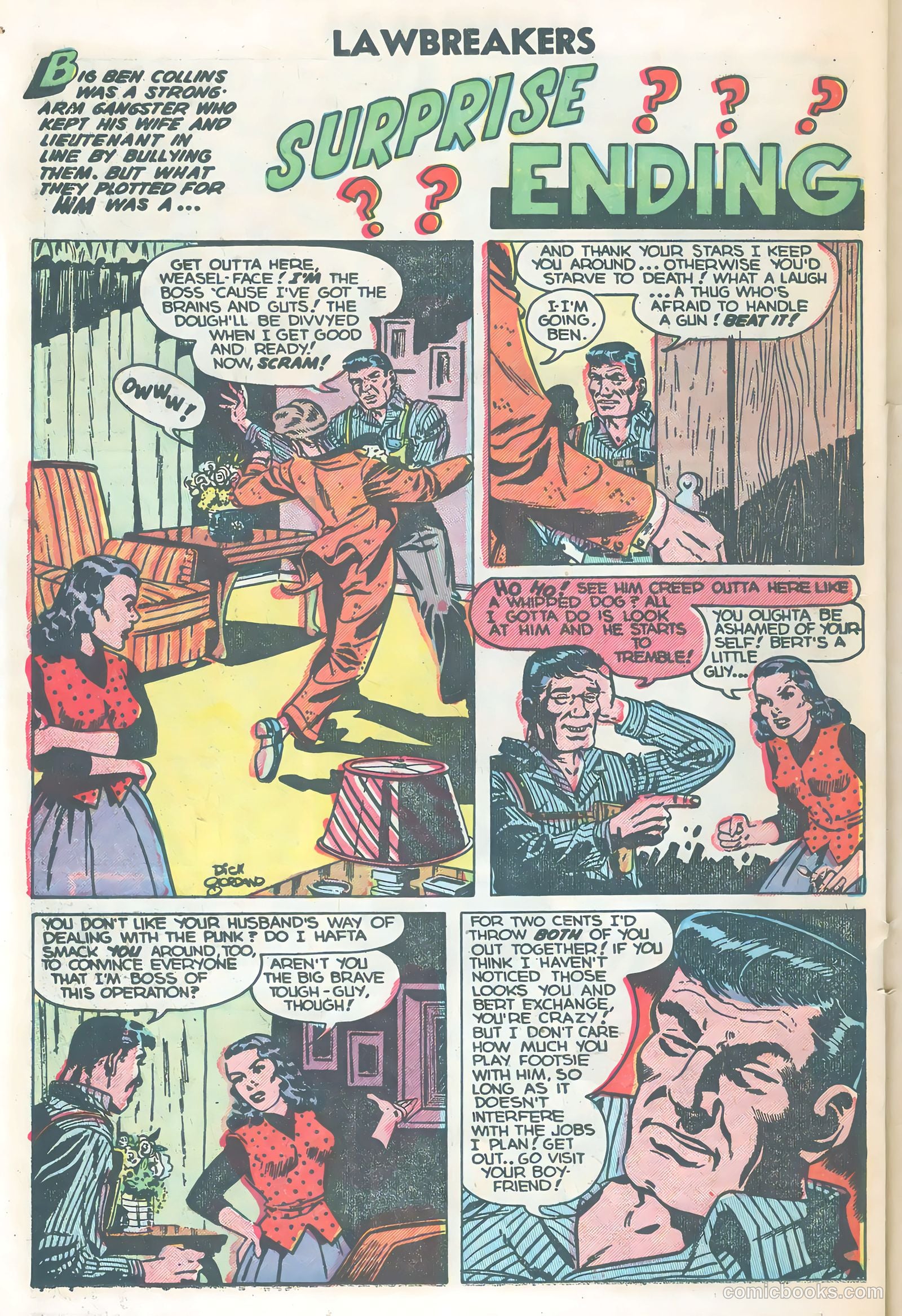 Lawbreakers Suspense Stories #14 — page 26 of 36