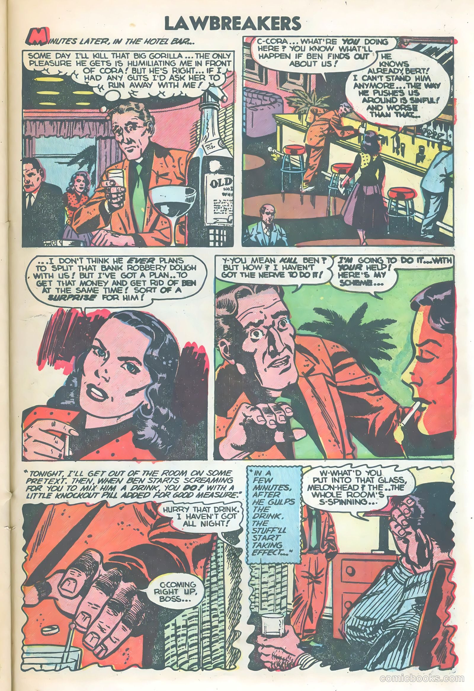 Lawbreakers Suspense Stories #14 — page 27 of 36