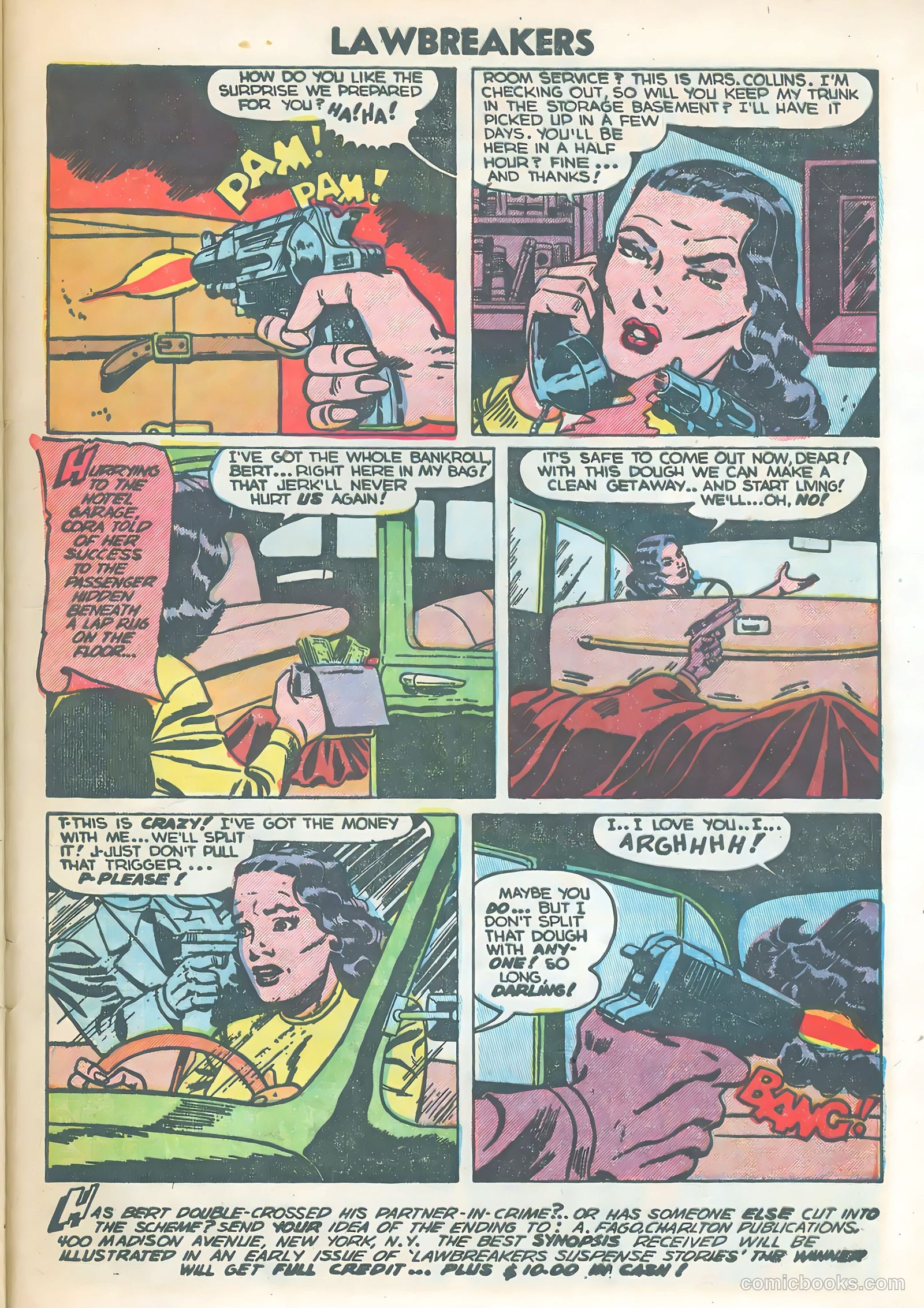 Lawbreakers Suspense Stories #14 — page 29 of 36