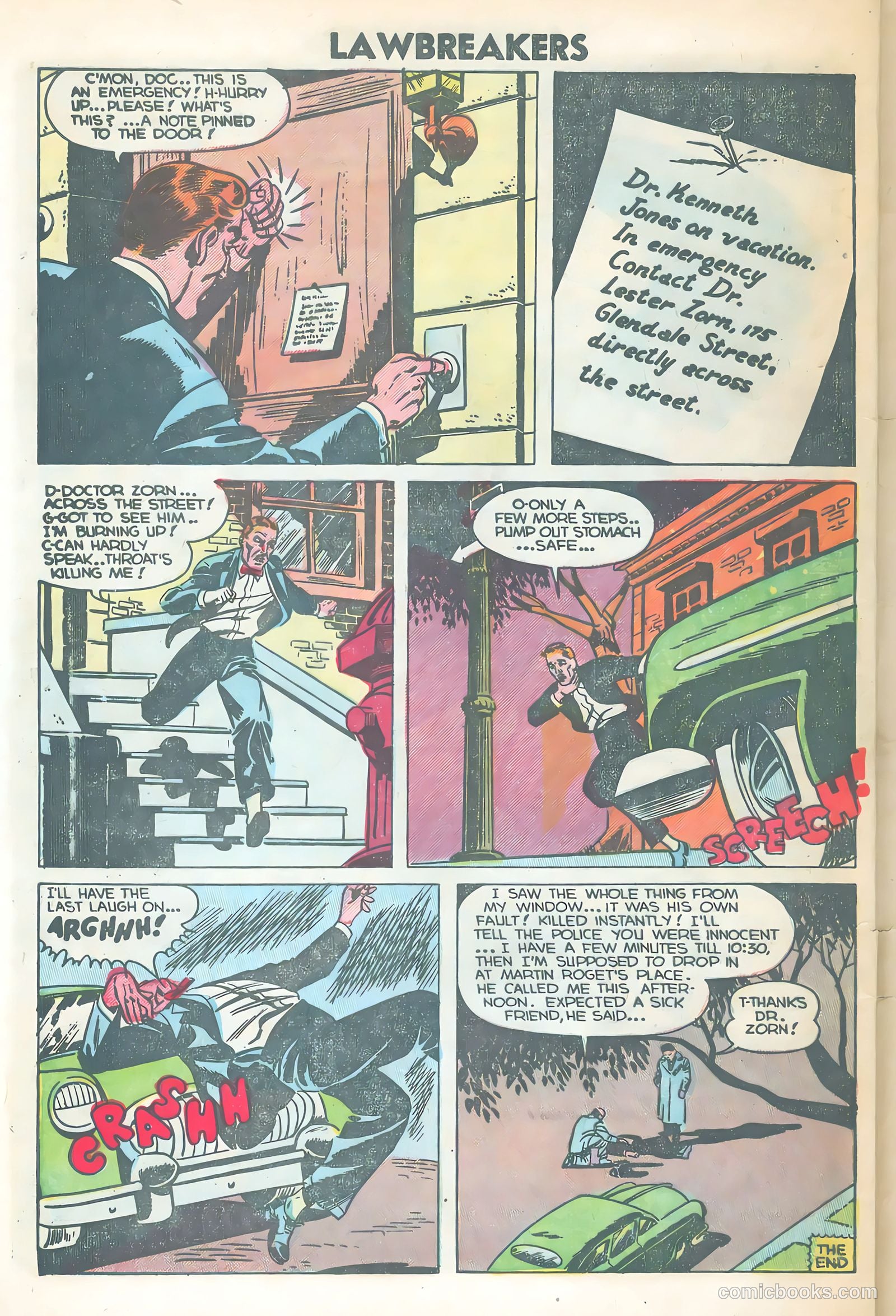 Lawbreakers Suspense Stories #14 — page 32 of 36