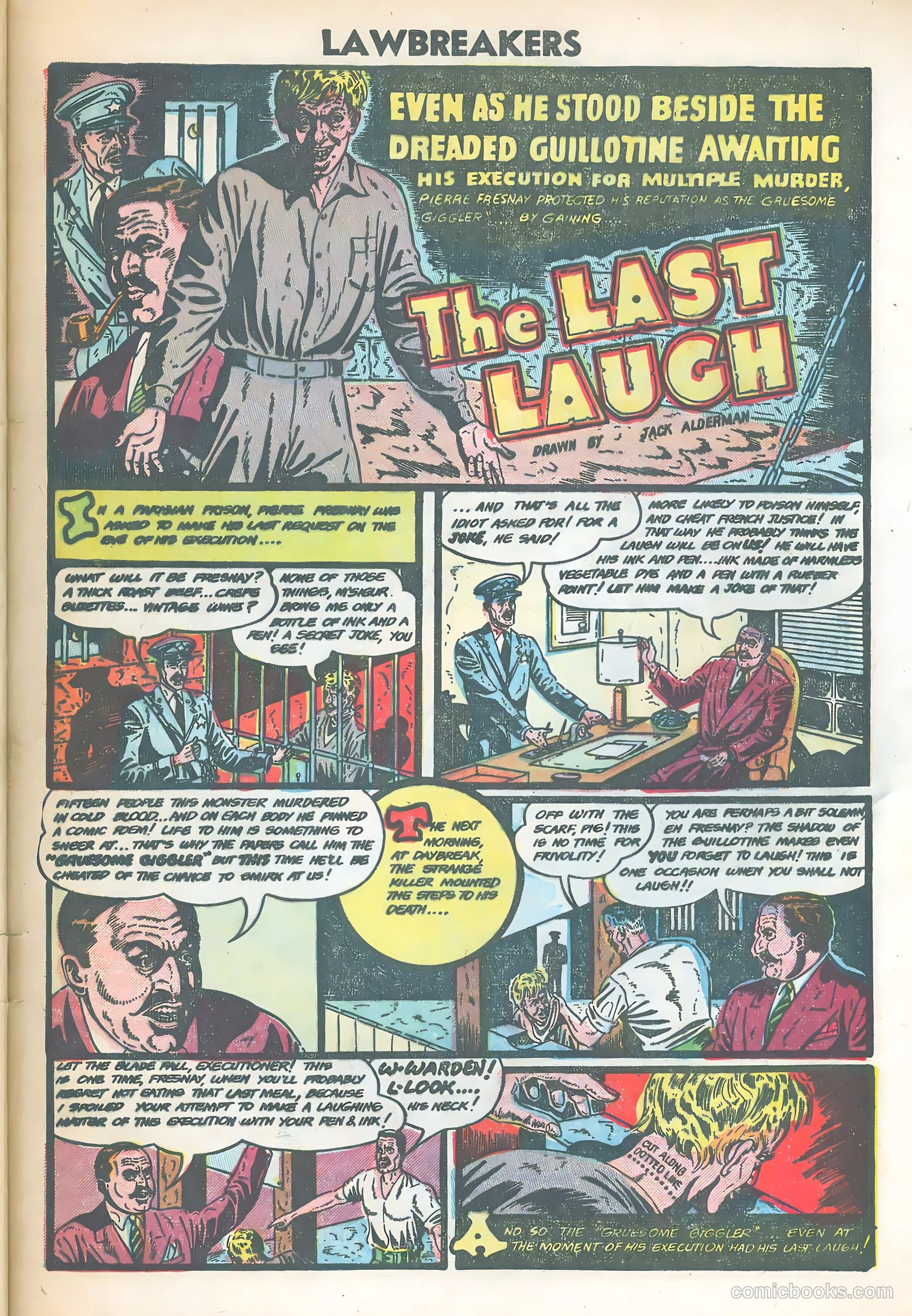 Lawbreakers Suspense Stories #14 — page 33 of 36