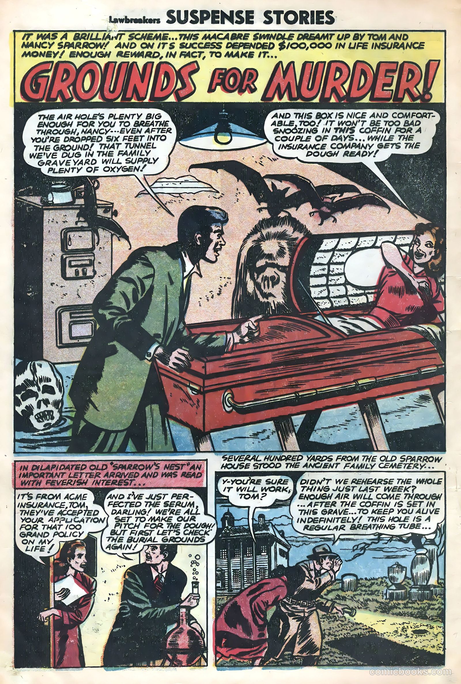 Lawbreakers Suspense Stories #15 — page 8 of 36