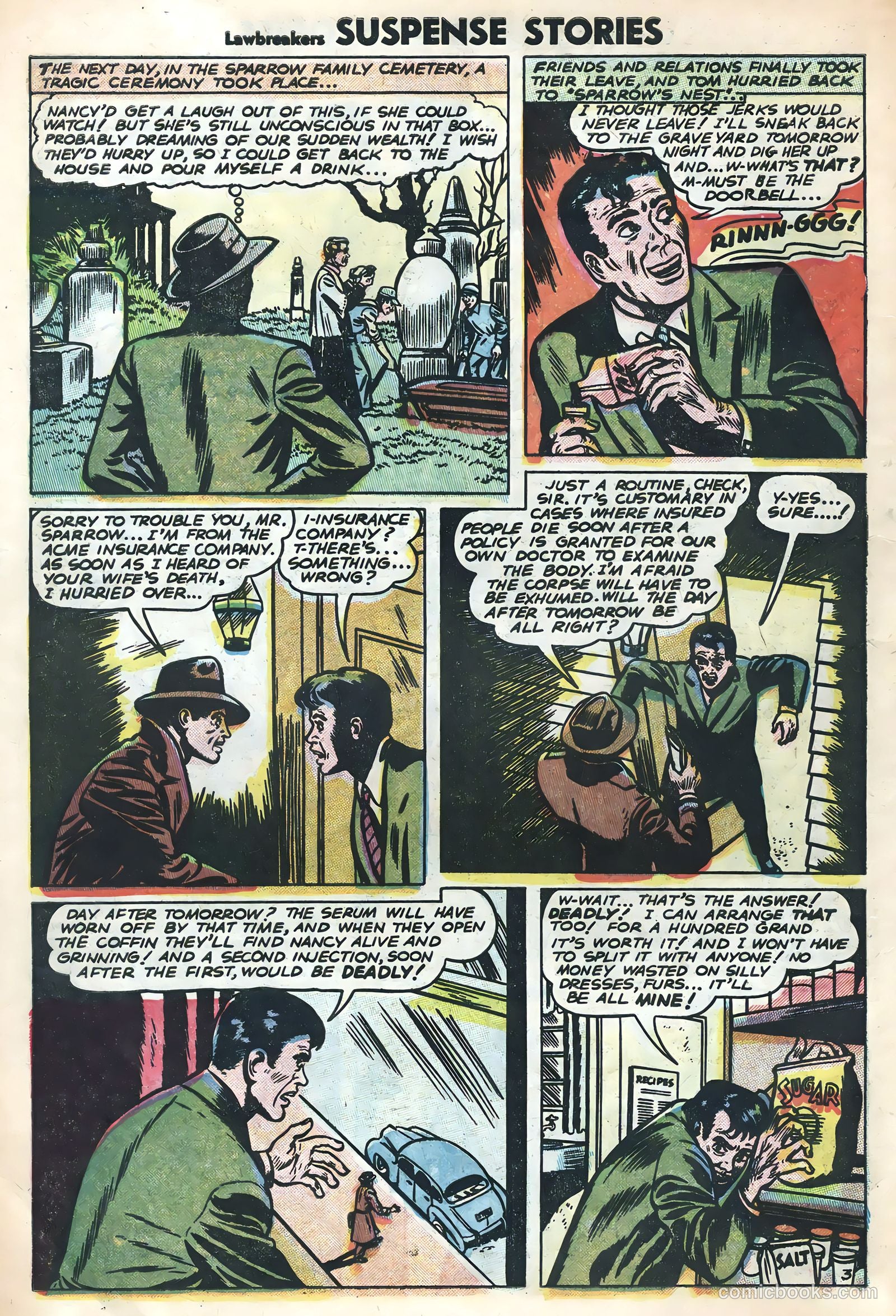 Lawbreakers Suspense Stories #15 — page 10 of 36