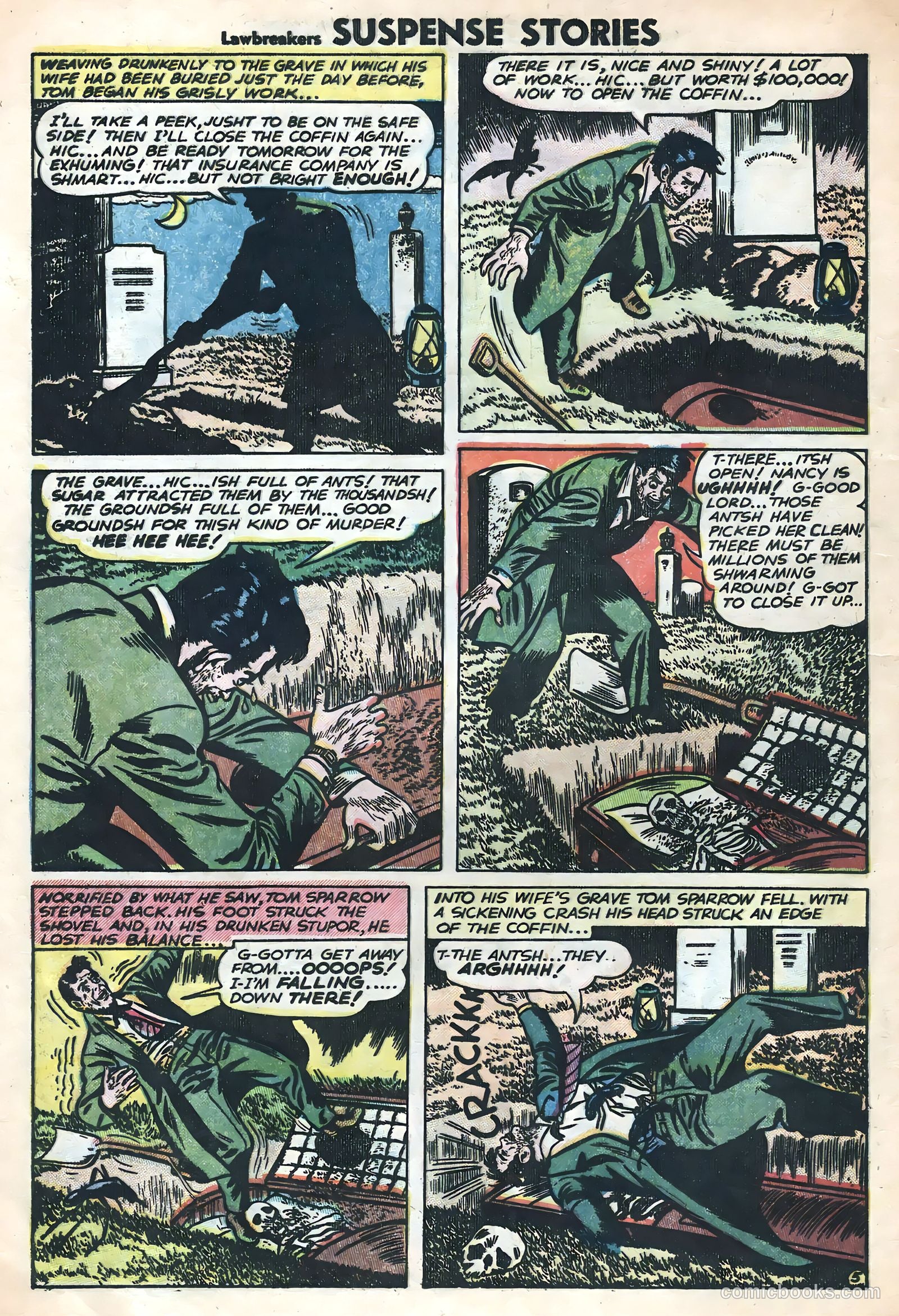 Lawbreakers Suspense Stories #15 — page 12 of 36