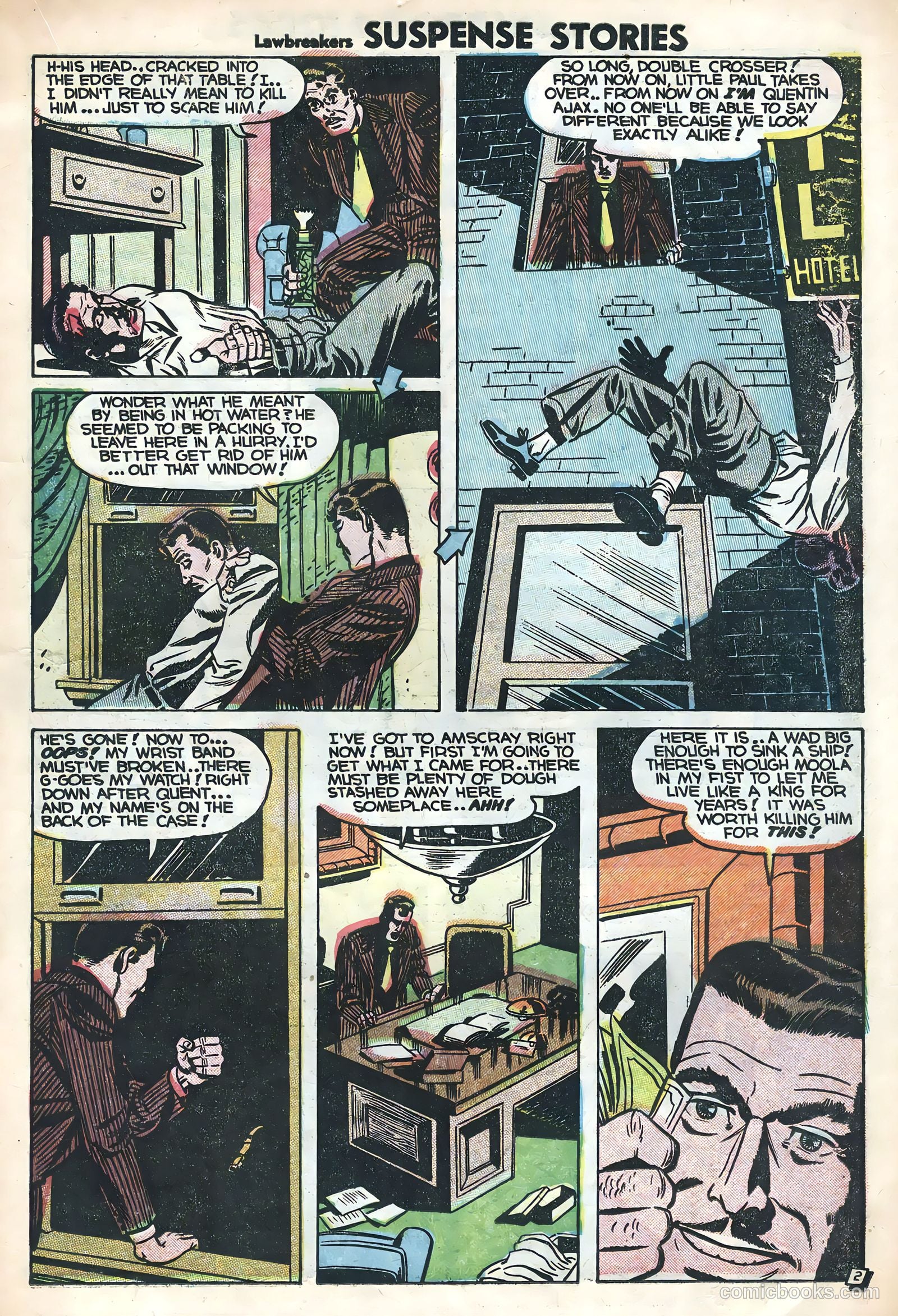 Lawbreakers Suspense Stories #15 — page 15 of 36