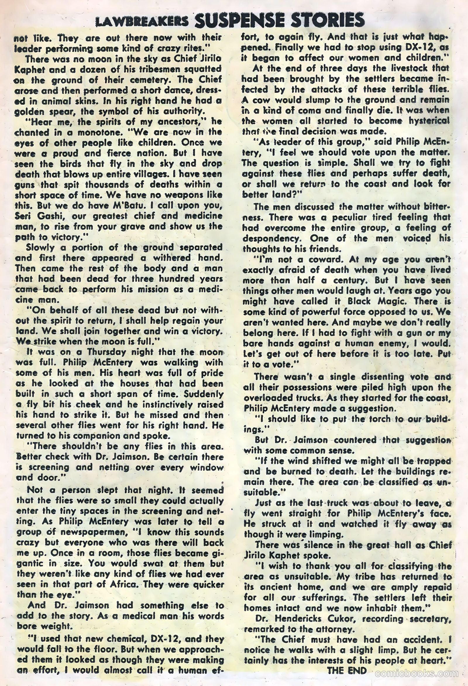 Lawbreakers Suspense Stories #15 — page 19 of 36