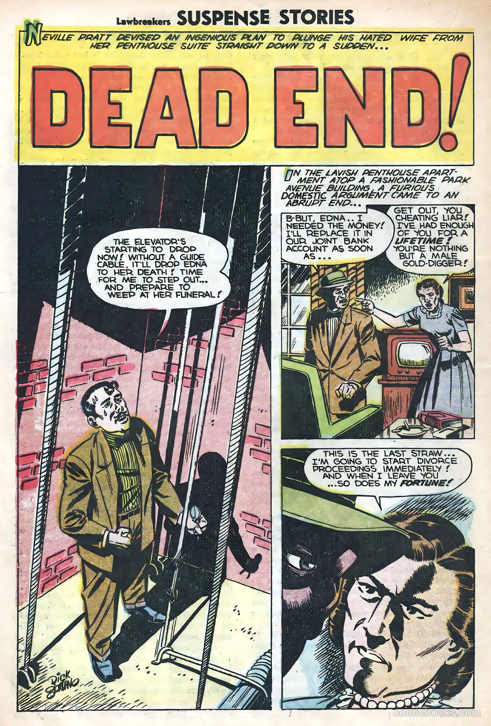 Lawbreakers Suspense Stories #15 — page 20 of 36