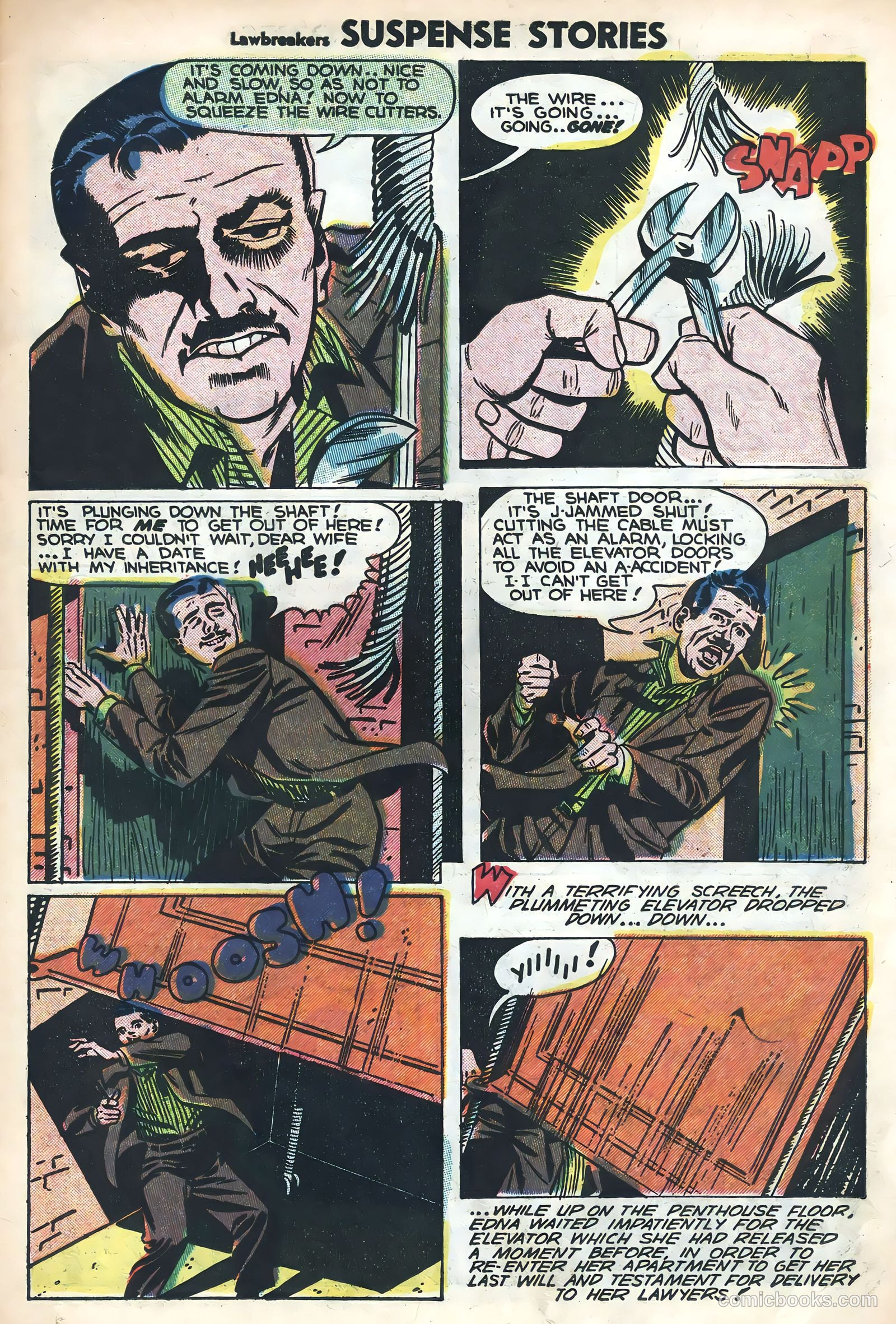 Lawbreakers Suspense Stories #15 — page 23 of 36