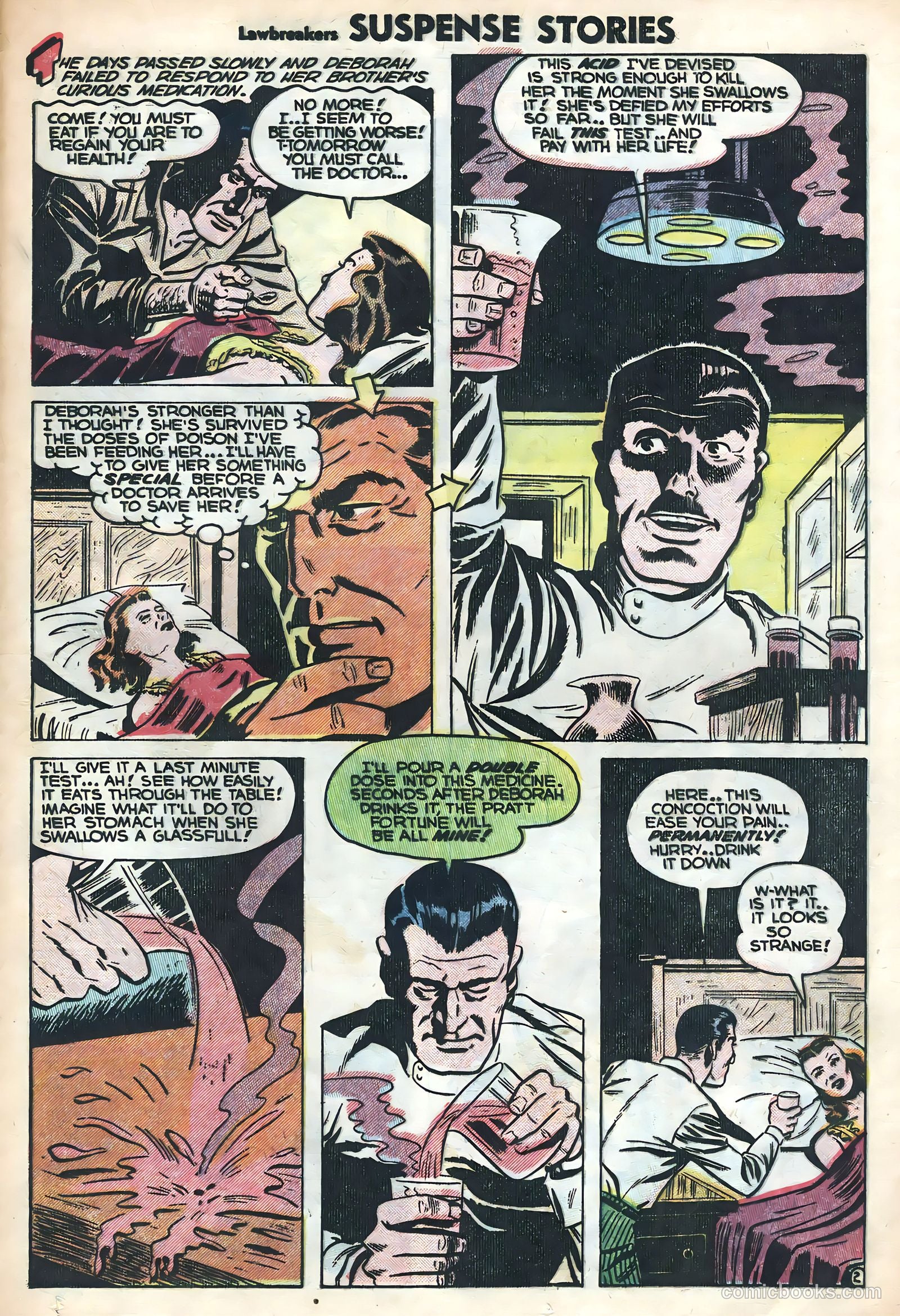 Lawbreakers Suspense Stories #15 — page 25 of 36