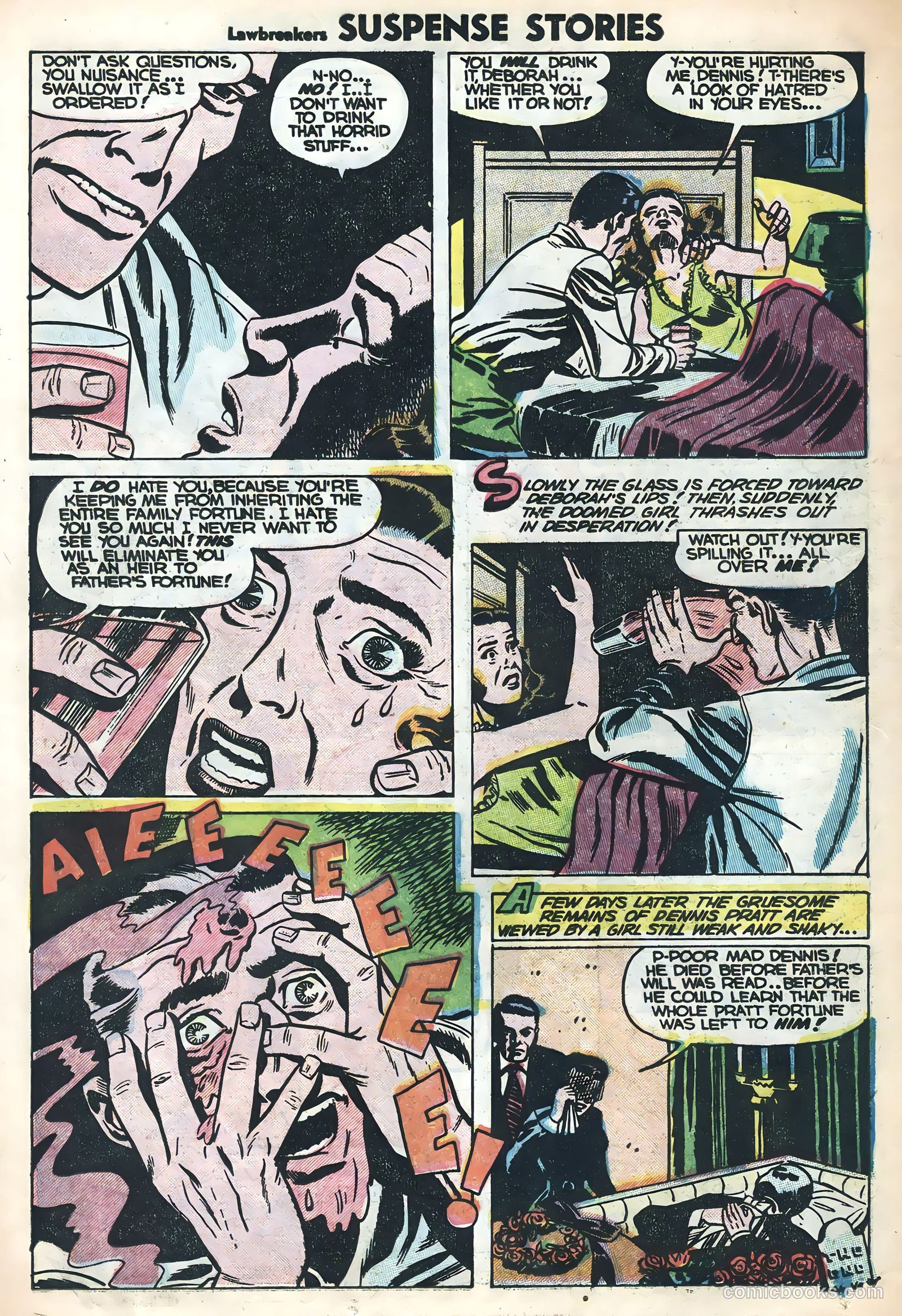 Lawbreakers Suspense Stories #15 — page 26 of 36