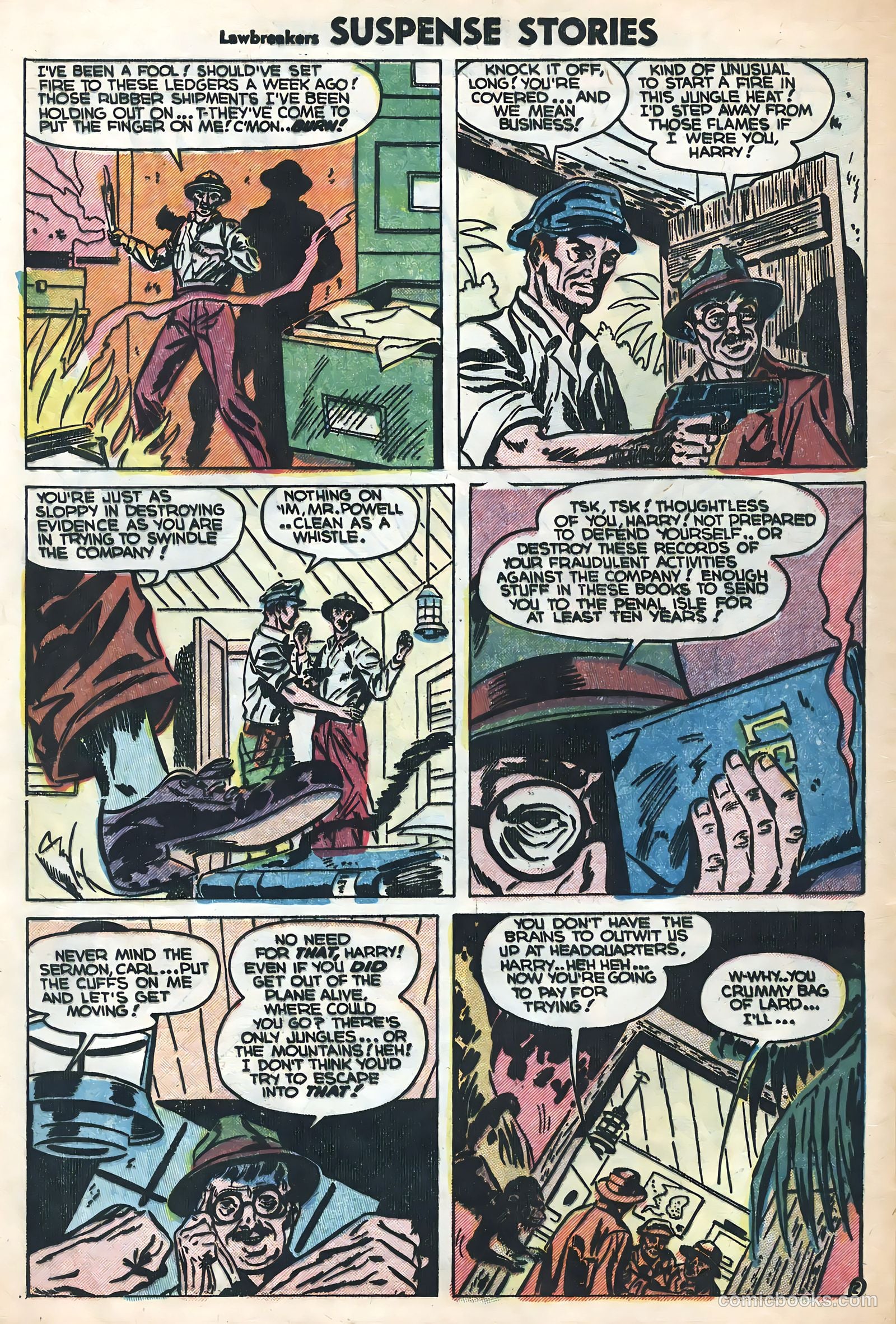 Lawbreakers Suspense Stories #15 — page 28 of 36