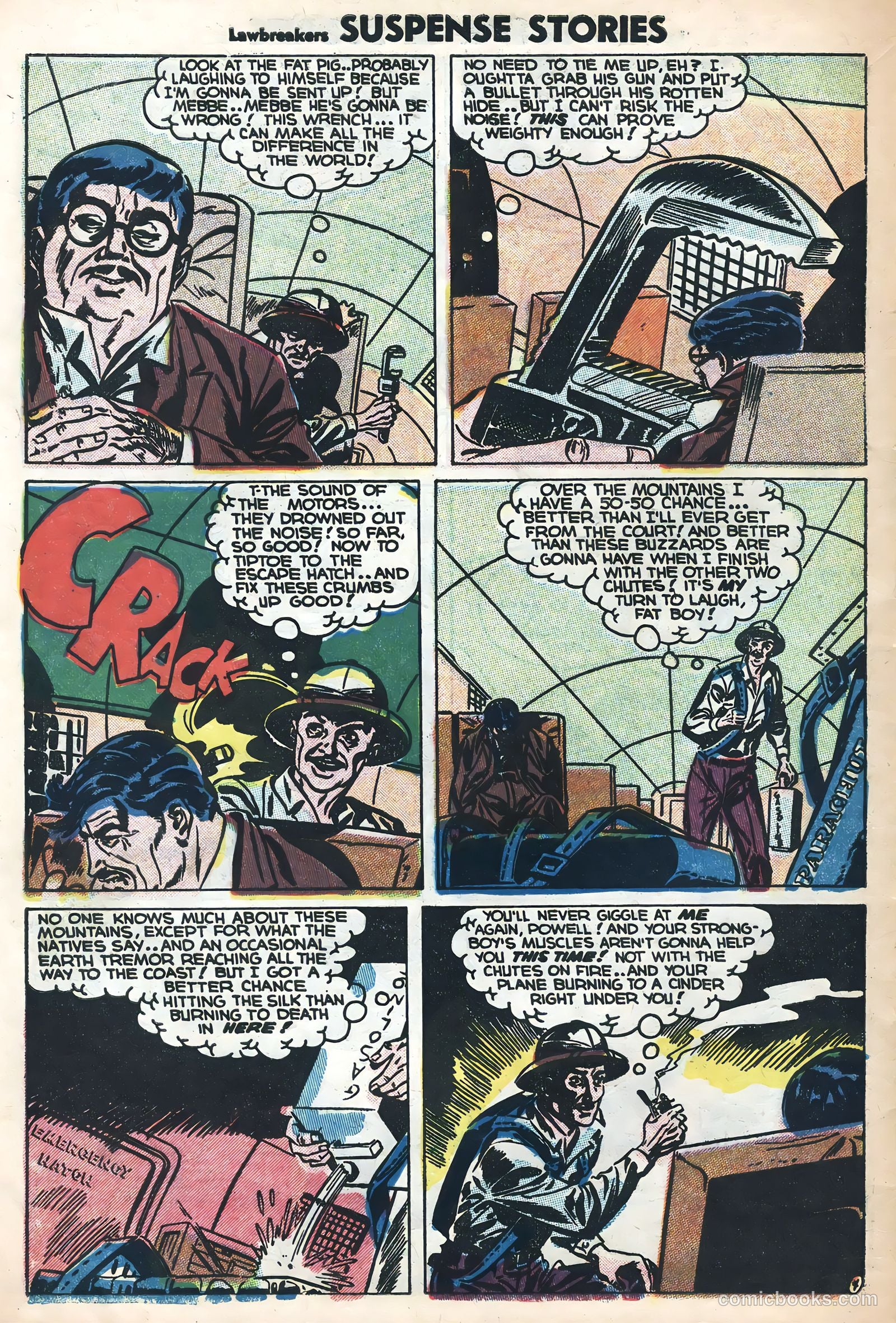 Lawbreakers Suspense Stories #15 — page 30 of 36