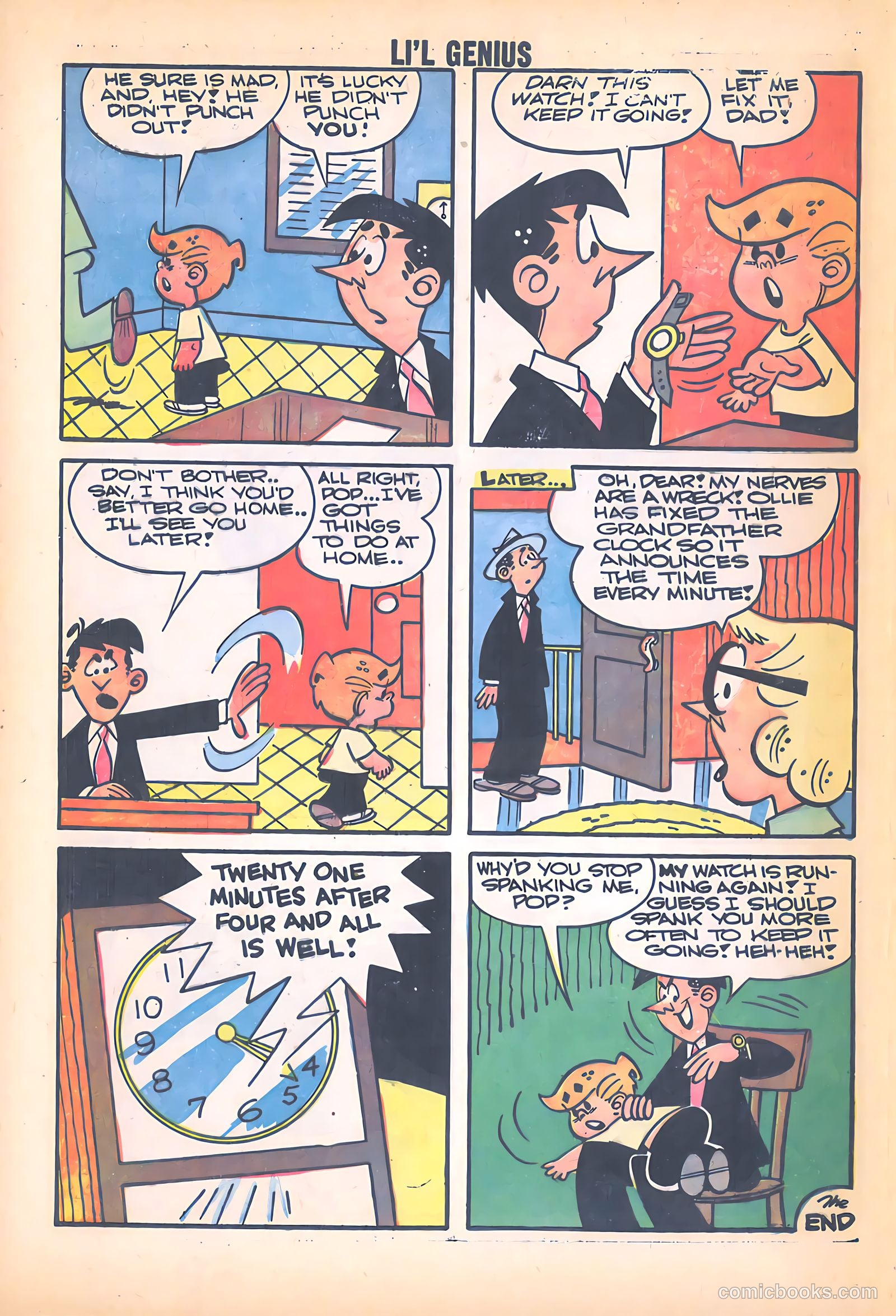 Li'l Genius #1 — page 8 of 36