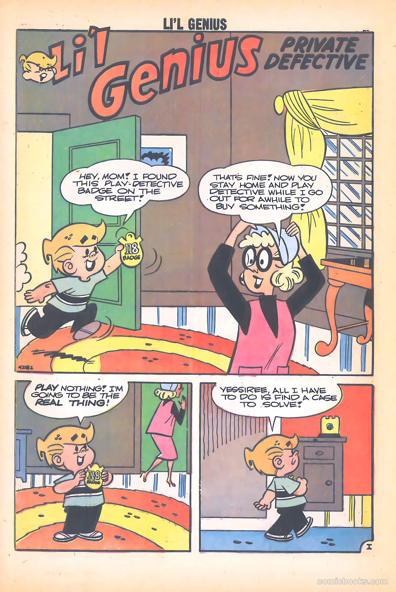 Li'l Genius #1 — page 28 of 36