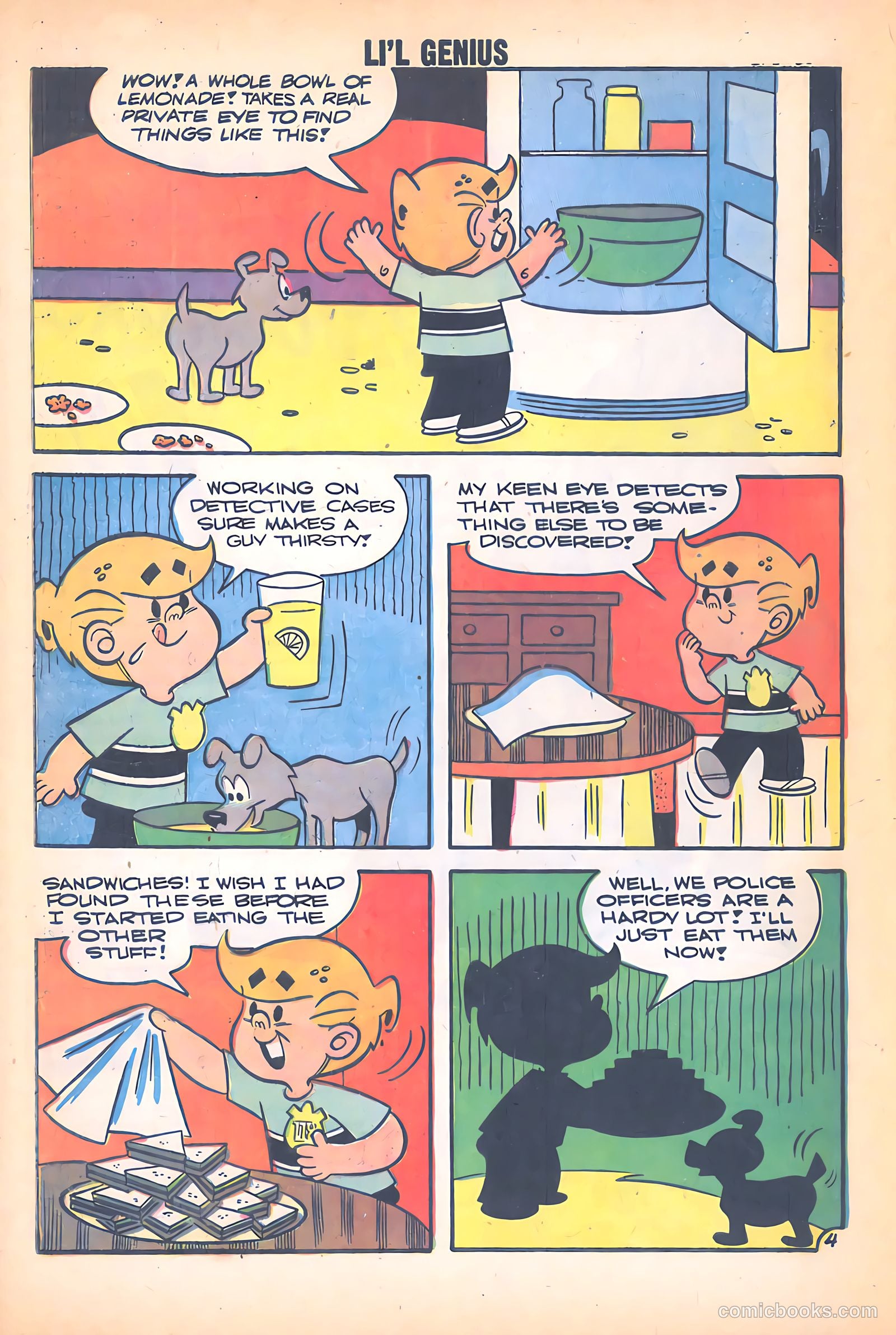Li'l Genius #1 — page 32 of 36