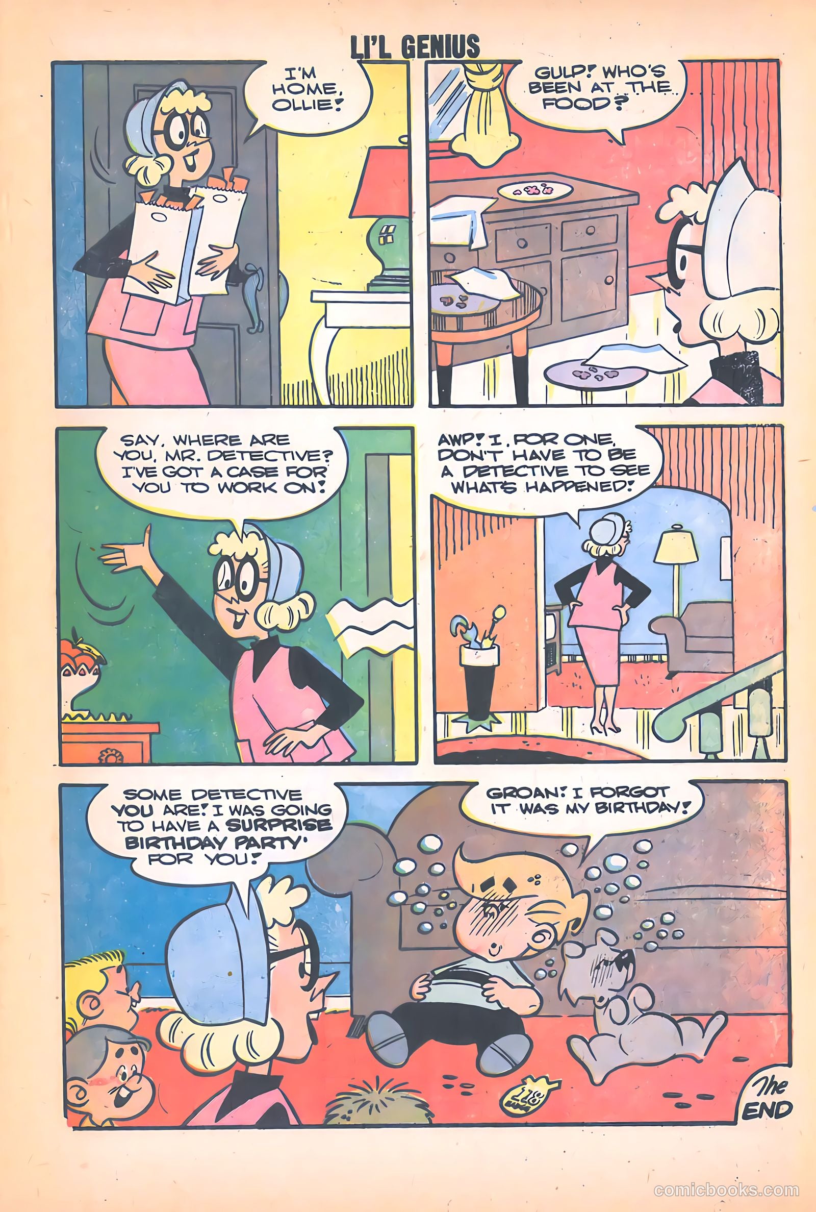 Li'l Genius #1 — page 33 of 36