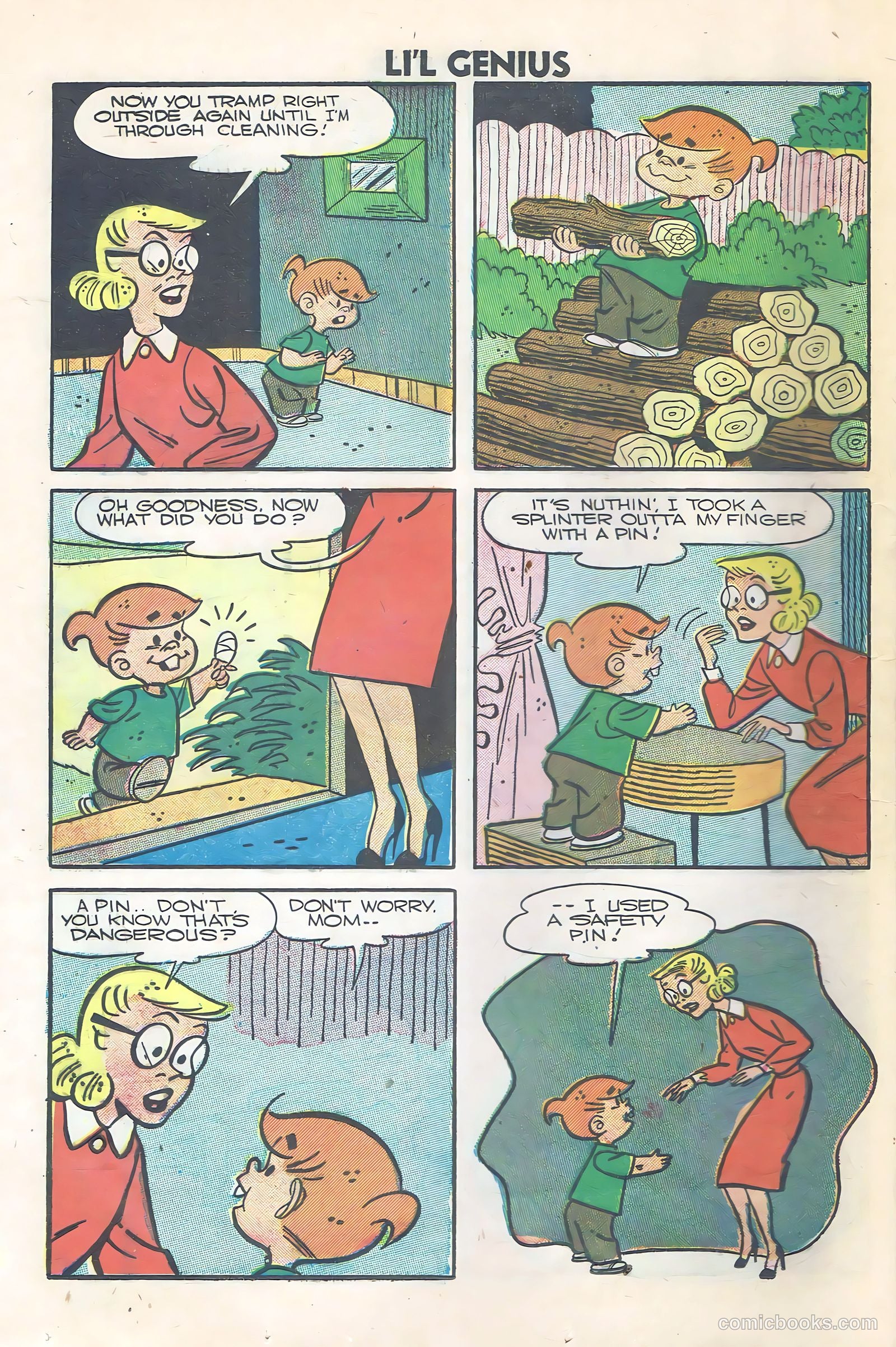 Li'l Genius #12 — page 16 of 36