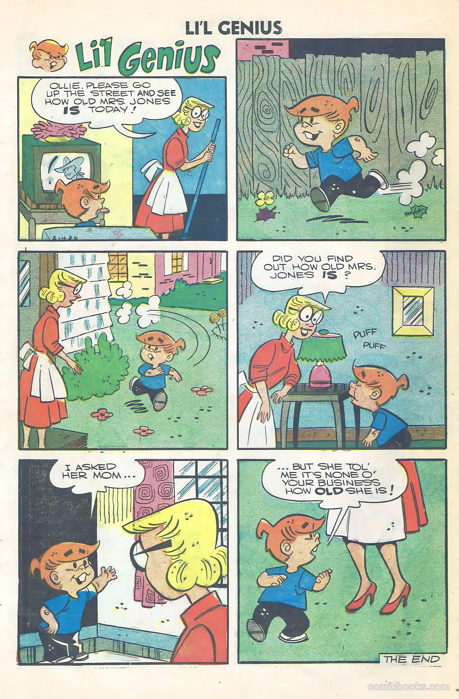 Li'l Genius #12 — page 32 of 36