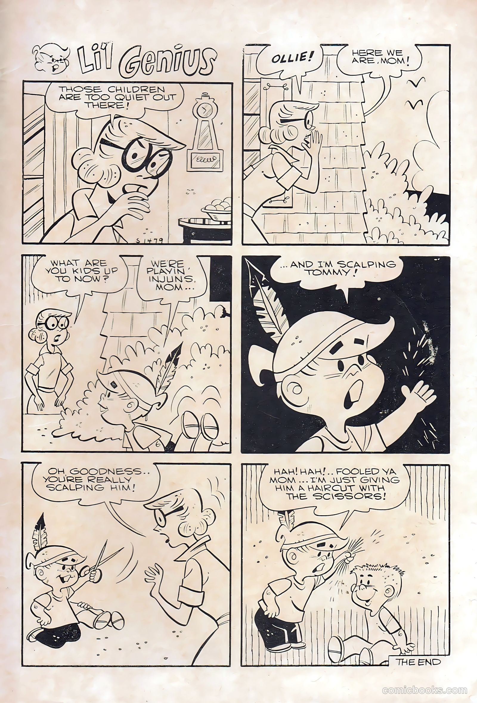 Li'l Genius #13 — page 35 of 36